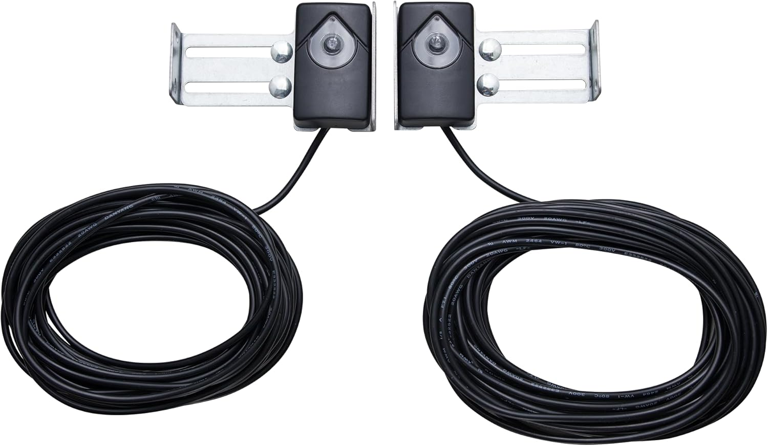 Chamberlain 774AML Obstruction Detection Garage Door Safety Beam for Smart Garage Door Opener - Infra-Red with Rust-Resistant Brackets, Indicator Lights, 1 Year Warranty - Black image number 3