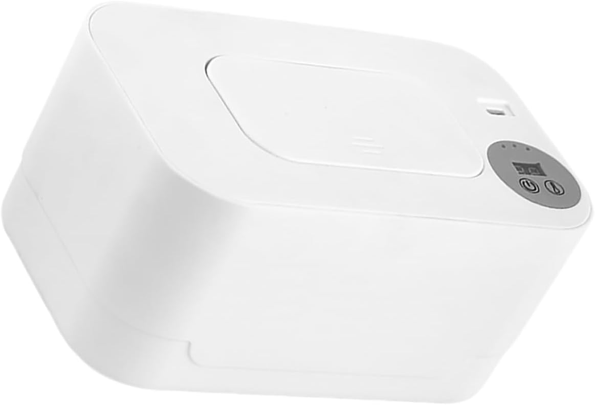 Alipis Wipe Warmer Travel Wipes Dispenser Wipes Holder Wipes Container Wiper Warmer Wipe Container for Bathroom Warmer Wipes Warmer Wipes Dispenser Plastic White image number 1