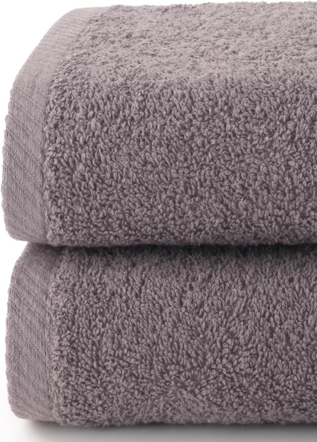 Set of 2 Toallas Manos (50 X 100) Grey image number 3