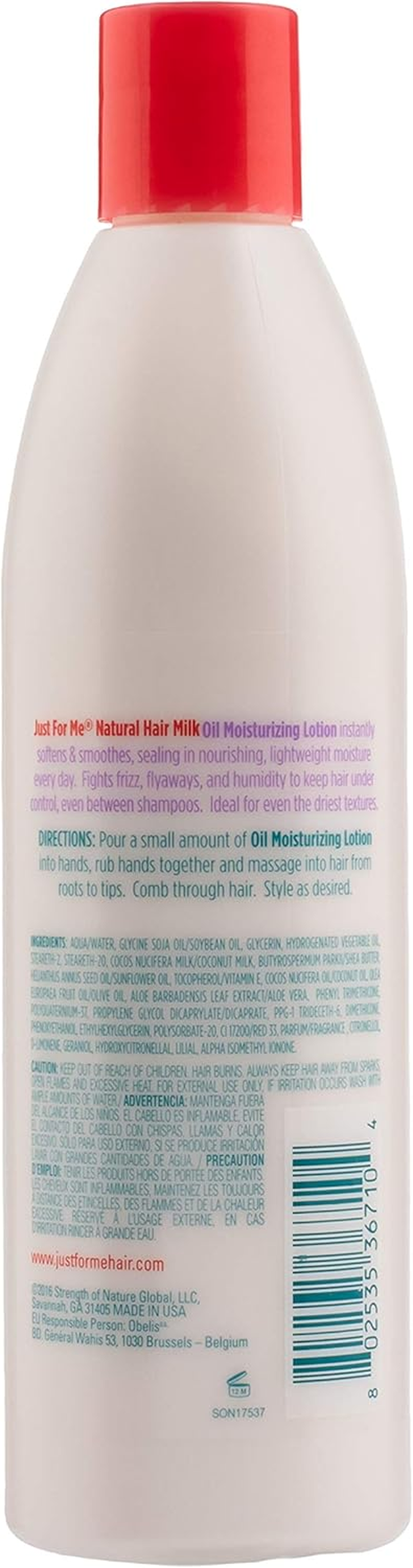 Just for Me Hair Milk Childrens Oil Moisturizing Lotion, 10 Ounce