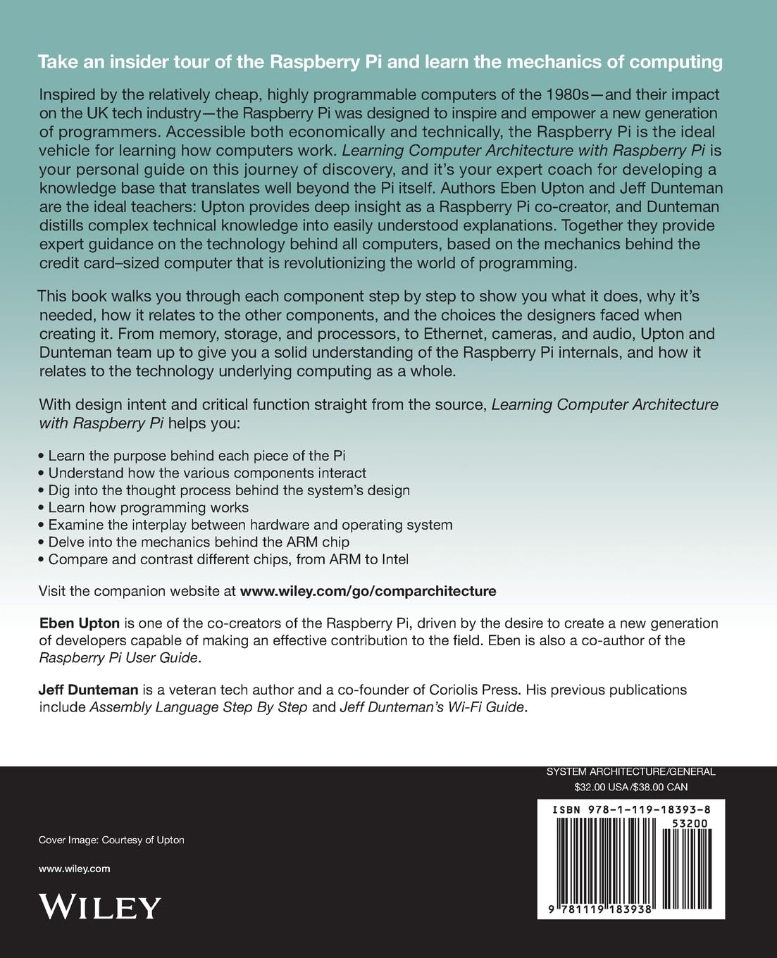 Learning Computer Architecture with Raspberry Pi