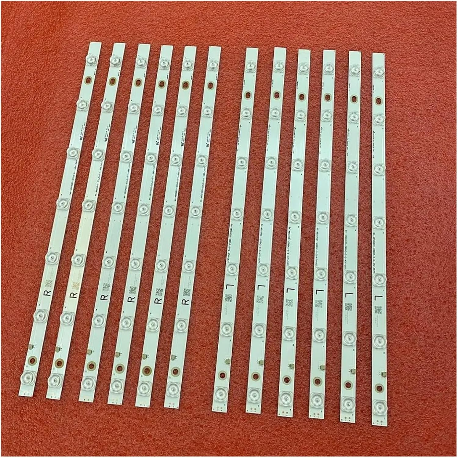 12 Pcs/Set for Pana-Sonic TX-48AS640B TX-48AX630B TX-48AX630E TX-48AXW634 480TV05 480TV06 V2 R L LED Backlight Strip image number 2