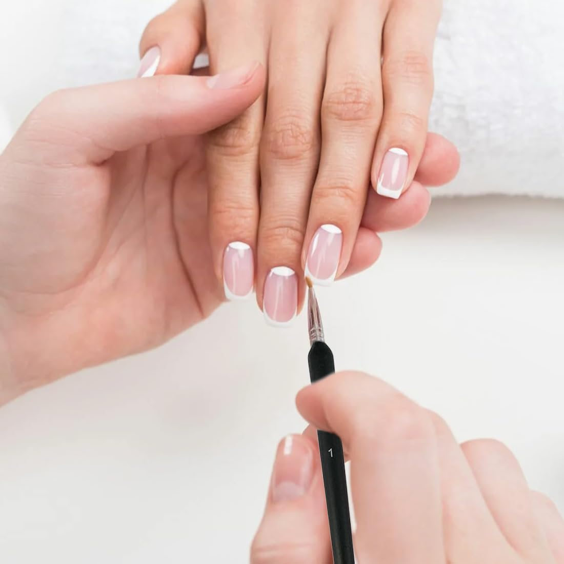 Nail Brushes, Pack of 10 Brushes for Gel Nails, Nail Design Accessories, Nail Art Brush Set, Nail Art Brush, Nail Design Gel Brush, Dotting Painting Line Pen for Nail Polish, Gel, Acrylic Nail Brush image number 5