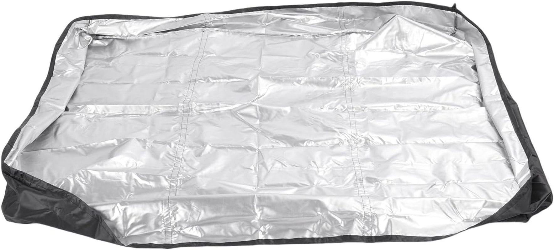 Zerodis Dust Covers Foldable 420D Silver Coated Oxford Fabric Luggage Rack Cover Car Accessories Suitable for Outdoor Travel Road Trips Family Vacations Car Top Rack Roof image number 6