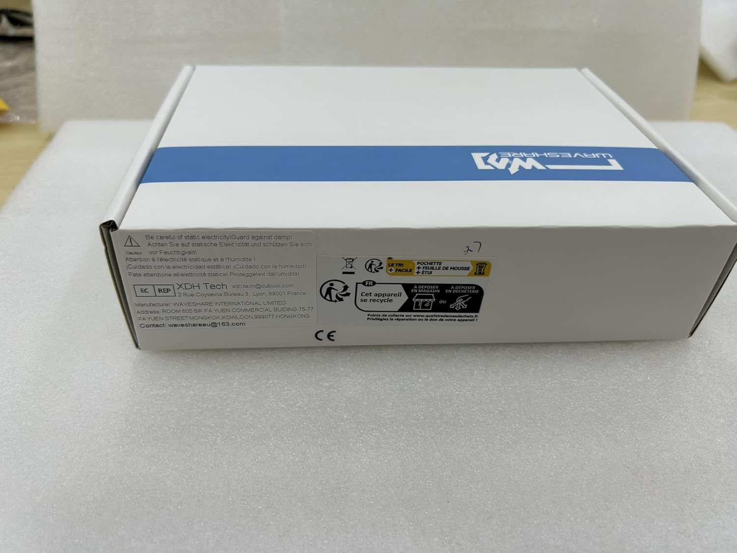 Waveshare 7.5Inch E-Paper HAT Display Module Compatible with Jetson Nano/Raspberry Pi 4B/3B+/3A+/3B/2B/1B+/1A+/Zero 2 W/Zero W/Zero 800&times;480 Resolution Black and White image number 6