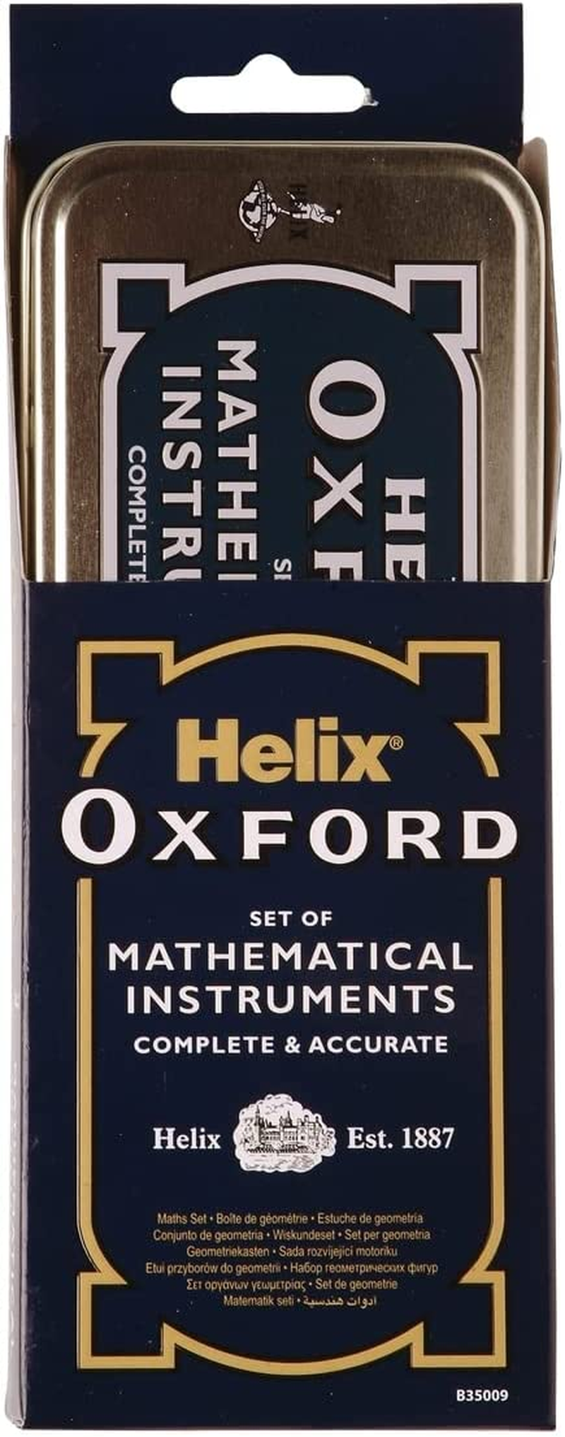 Helix 0352400 Oxford Economy, Maths Set Blue image number 3
