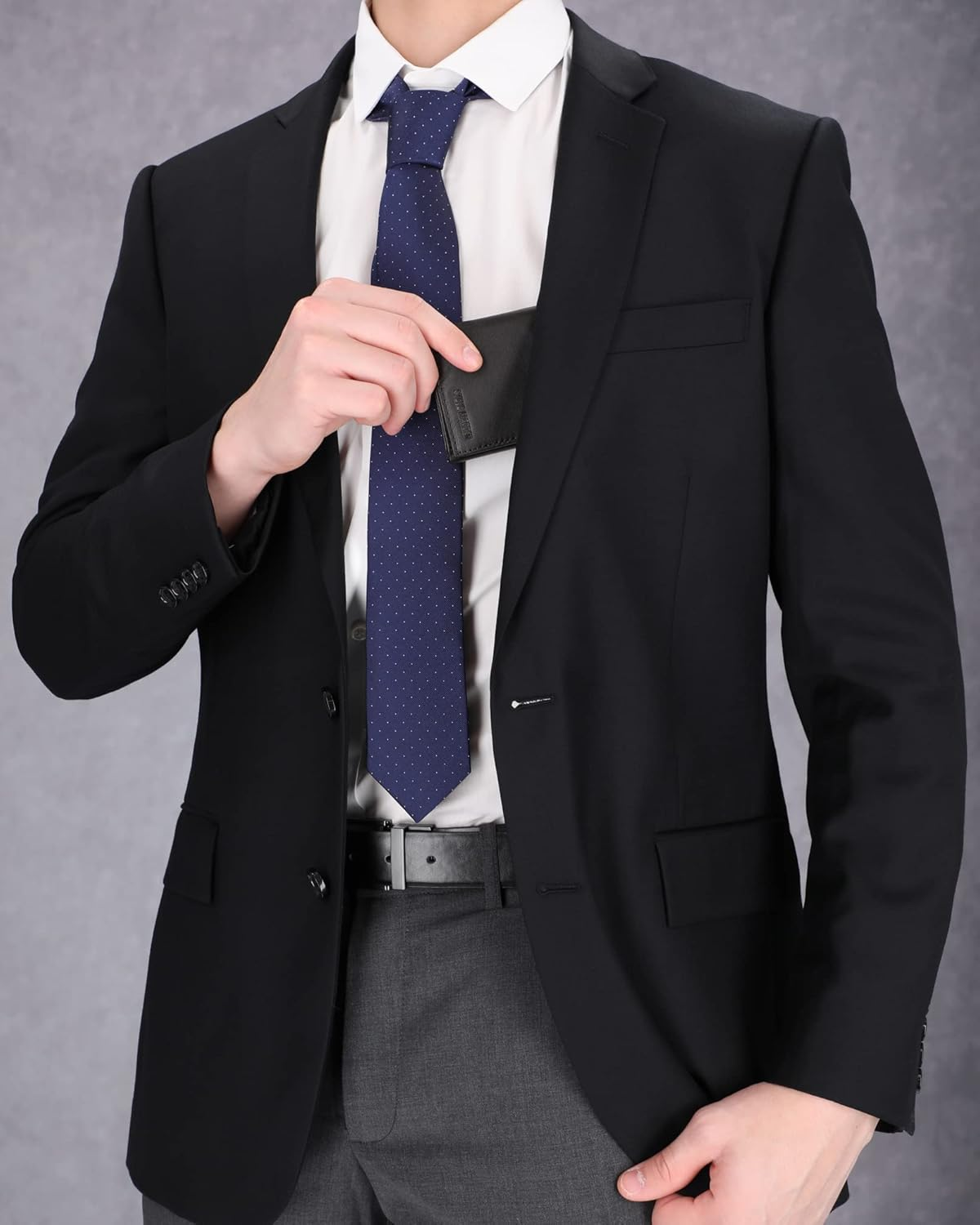 Steve Madden Men'S RFID - Black image number 5