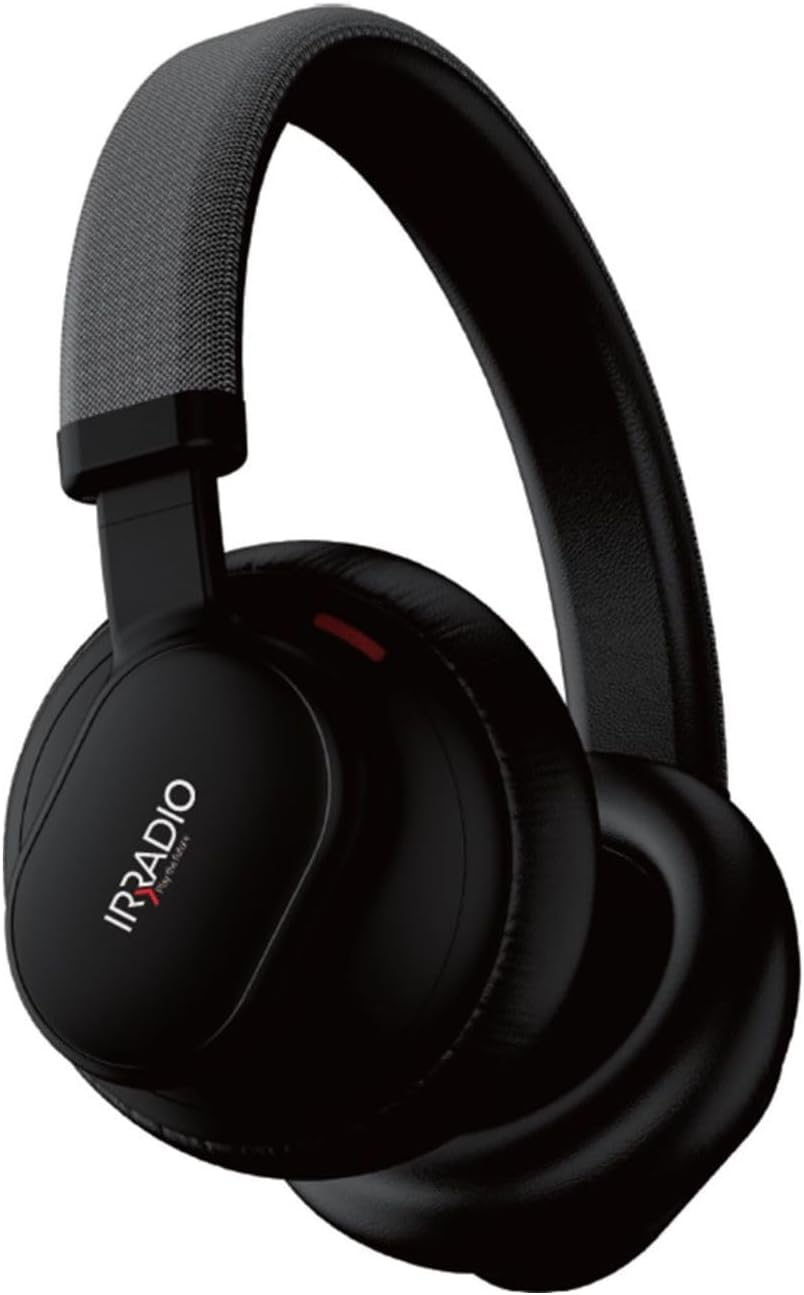 IRRADIO IR-H606BT PRO Bluetooth Headphones, Wireless Version 5.3, Hi-Fi with Hybrid ANC Function, Active Noise Cancellation, Touch Control, Long Battery Life image number 2