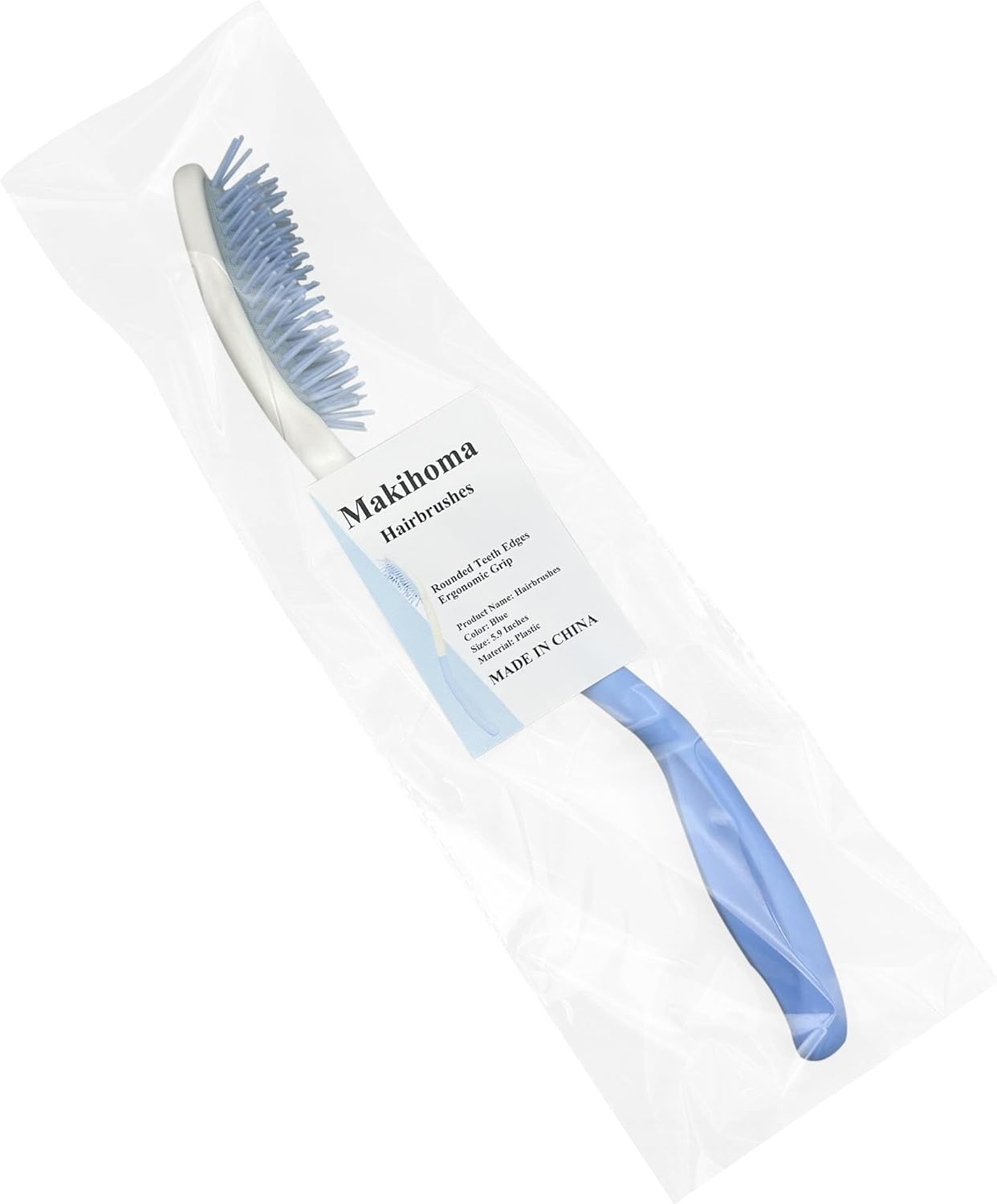 Makihoma Long Reach Handled Hair Brush image number 4
