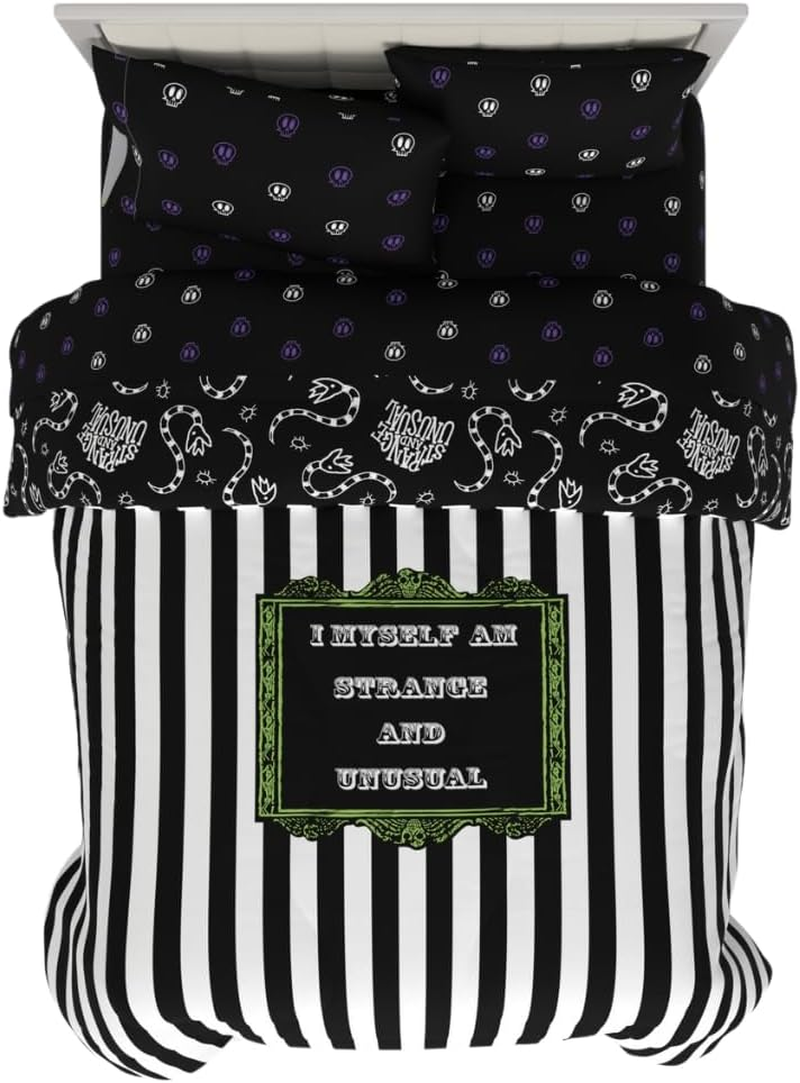 Franco Collectibles Care Bears Classic Retro Rainbow Bedding 5 Piece Super Soft Comforter and Sheet Set with Sham, Twin, (100% Official Licensed Product)