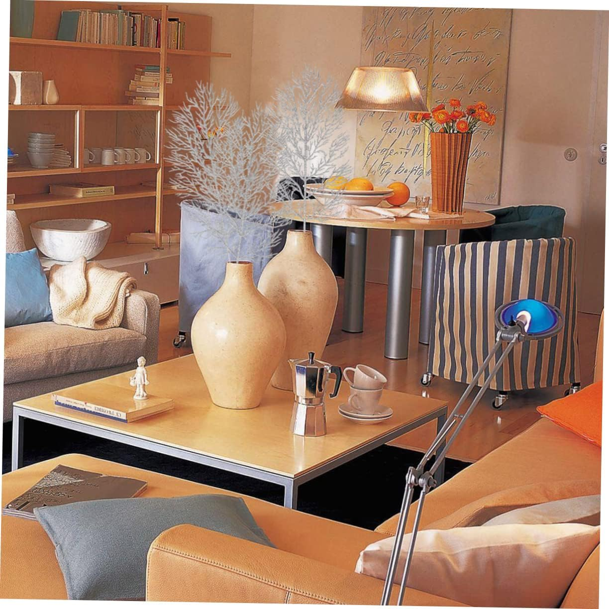 Abaodam 12Pcs Artificial Leaves for Christmas Tree Decoration Creative Imitation Photo Props Festive Atmosphere for Holiday Decor and Autumn Styling