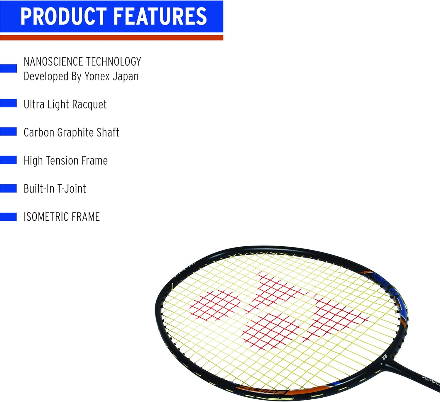 Yonex Nanoray Series Badminton Racquets image number 6