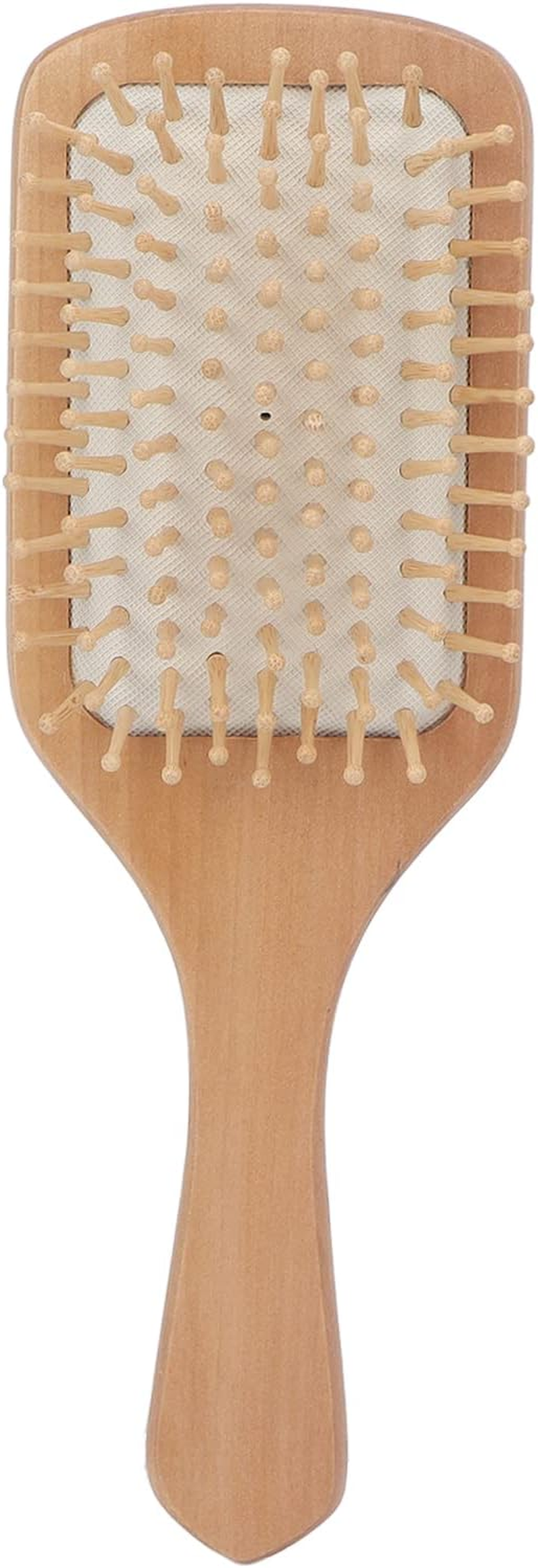 Detangling Brush, Stylish Hairbrush Ergonomic Wooden Soft Teeth Daily Life for Home Hairdressing