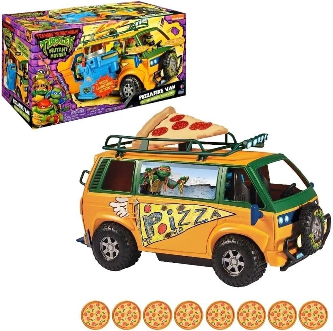TMNT MM Movie Pizza Van