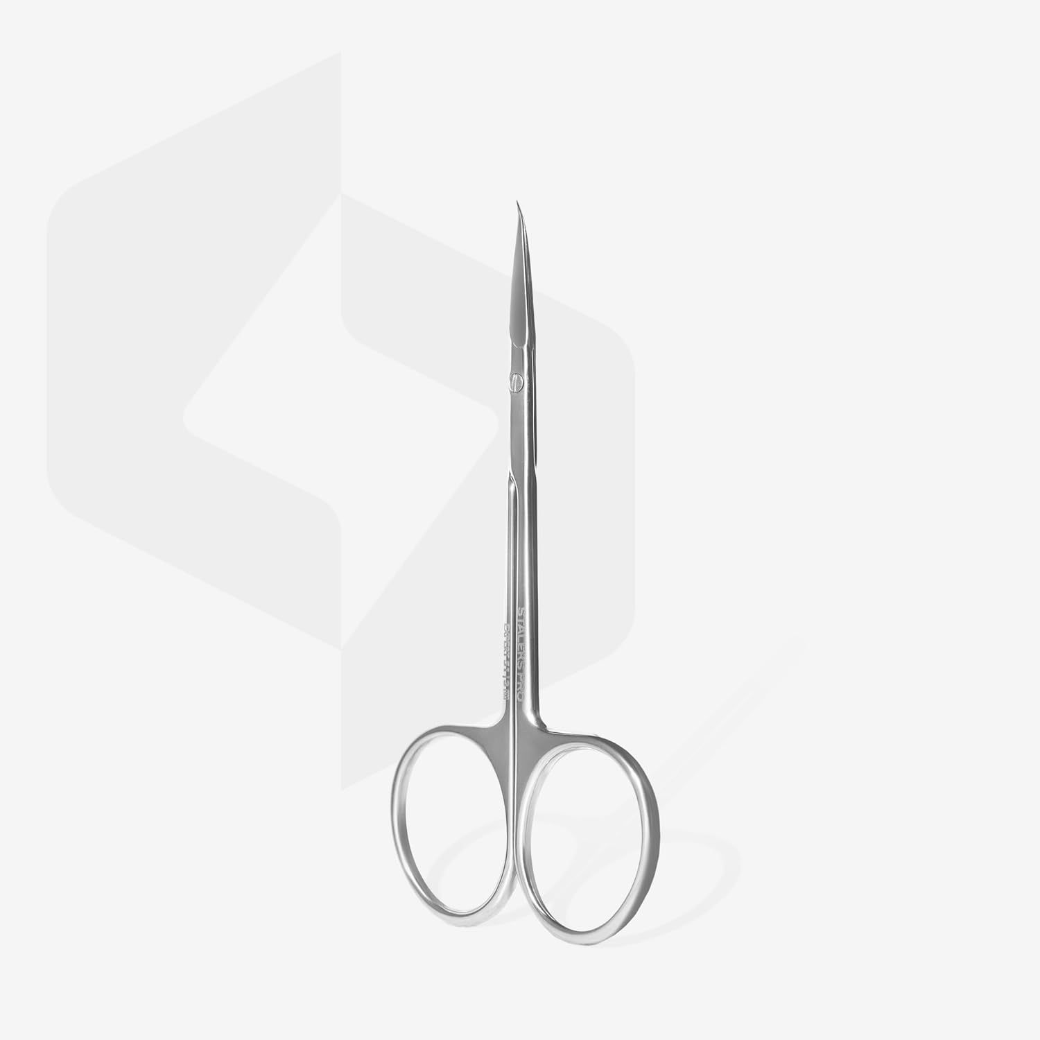 STALEKS PRO by Natury Nails Professional Cuticle Scissors Ergonomic Rings Stainless Steel Expert SE-51/3 image number 1