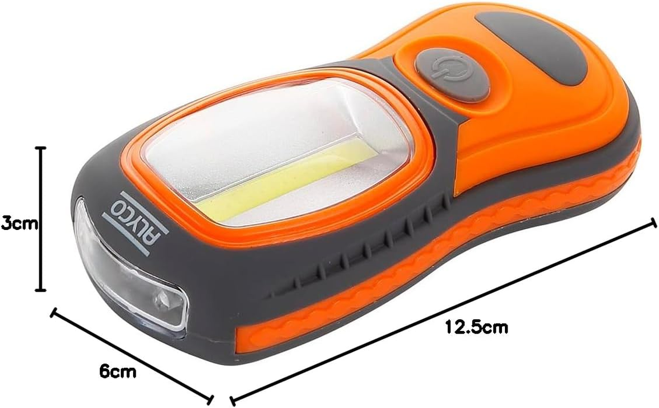 PRENDELUZ COB LED Flashlight 3W 3 LED 200 Lumens Bright and Portable Light Ideal for Camping, Emergencies and Home Use image number 1