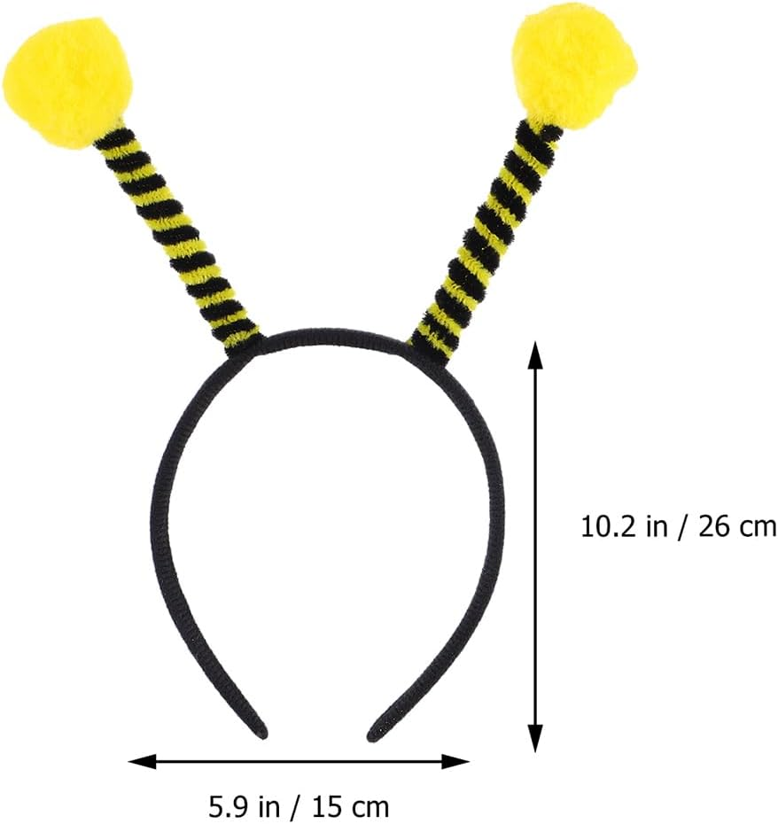 BESPORTBLE 10 Pieces Bee Headband Adult with Insect Sensor Bee Sensor Headband for Carnival Halloween and Parties Stylish Costume Accessory image number 4