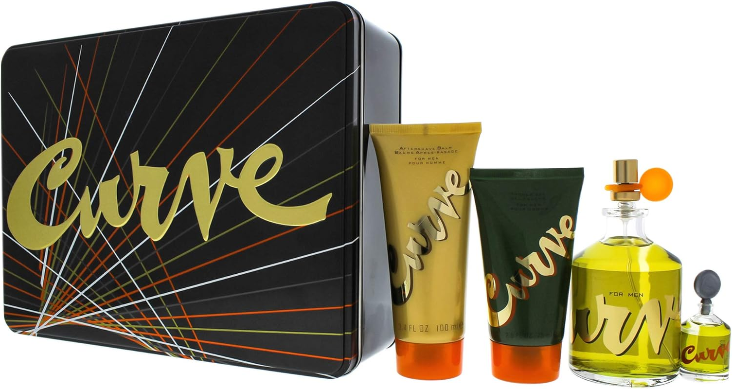 Liz Claiborne Curve Gift Set for Men (Pack of 4) image number 2