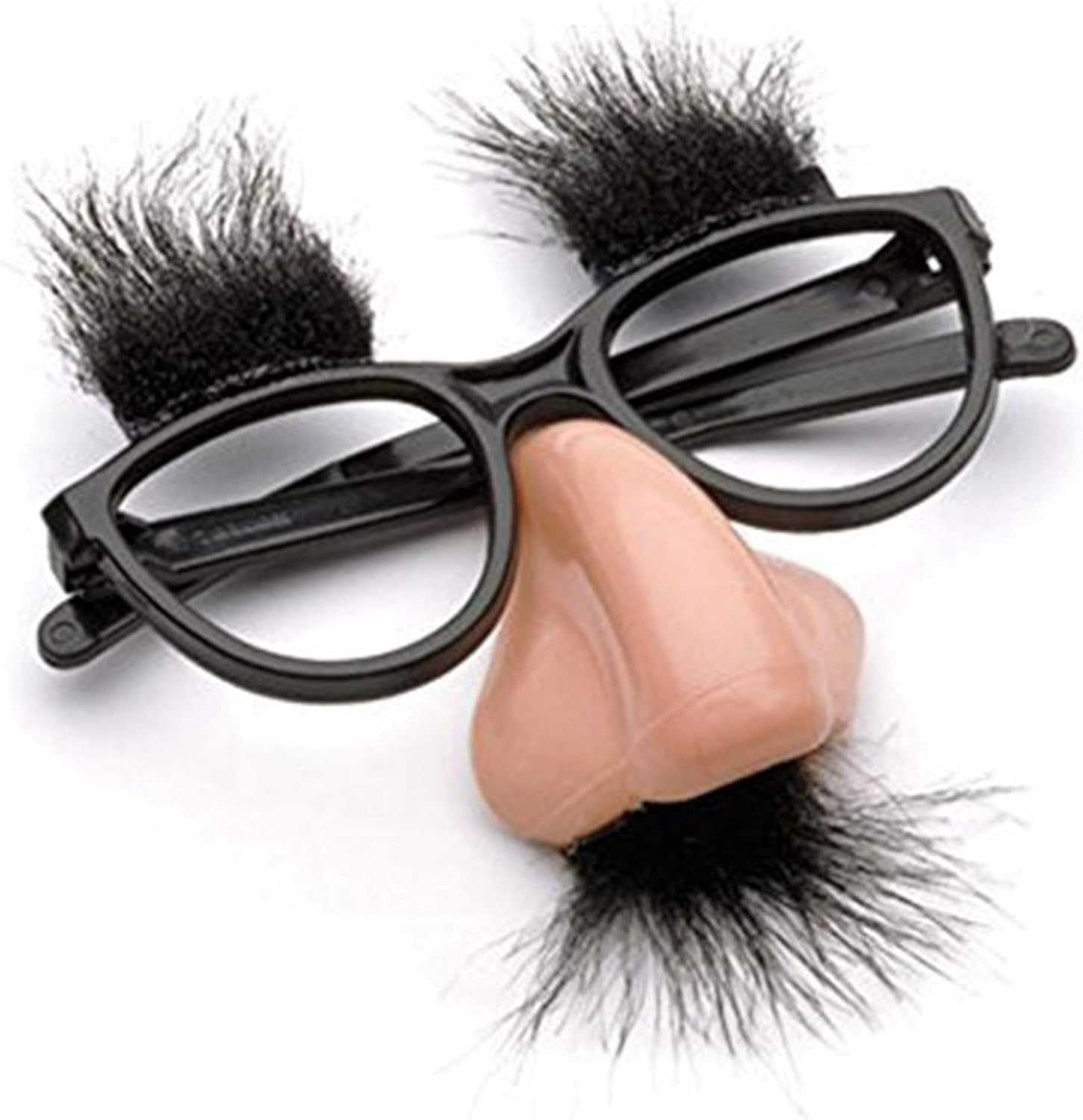 12 PCS Disguise Glasses with Funny Nose Funny Glasses with Eyebrows and Mustache Perfect Party Favors image number 2