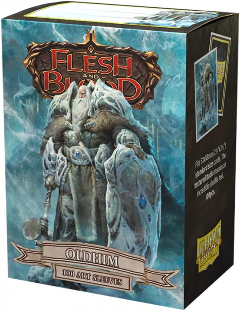Arcane Tinmen Flesh and Blood Oldhim Matte Art Dragon Shield Sleeves 100 Piece} image number 1