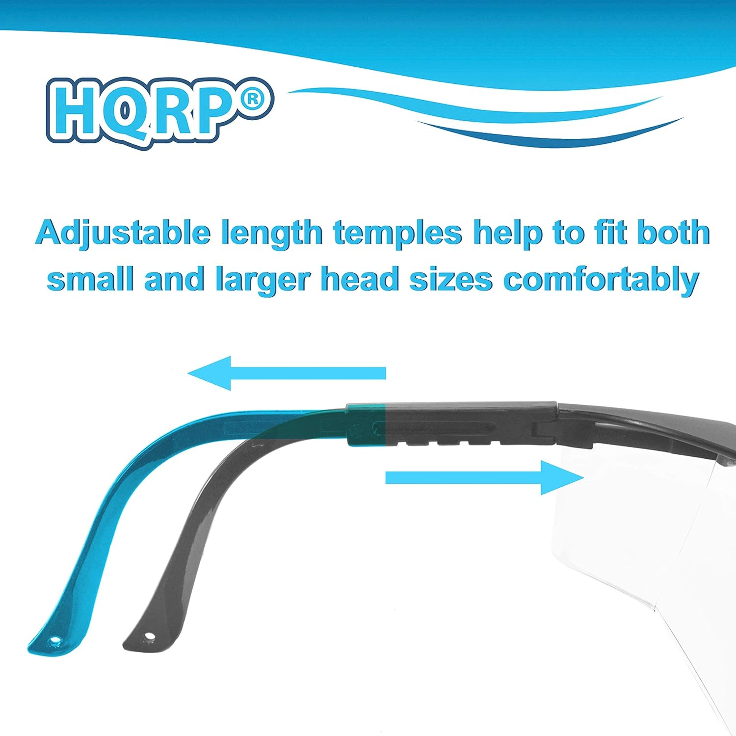 HQRP UV Protective Safety Goggles/Glasses for Yard Work, Gardening, Lawn Mowing, Weed Whacking, Hedge Trimming image number 1