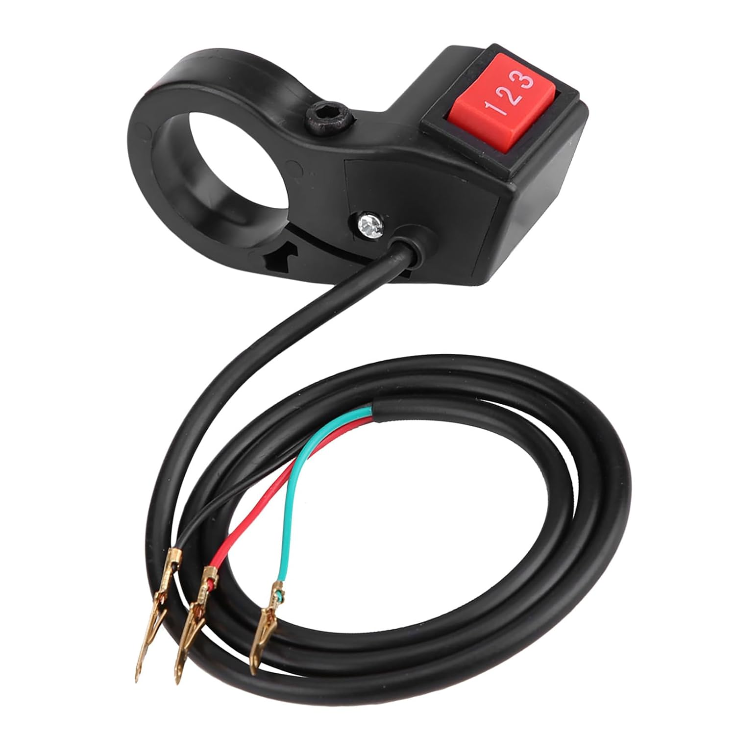 3 Speed Handlebar Electric Module Switch Shift, 22Mm 7/8In for Motorcycle, E Bike, Scooter image number 6