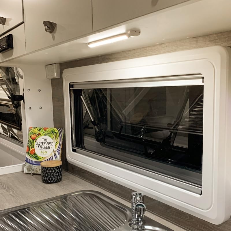 Dream Lighting under Cabinet Kitchen Lighting 12V 15CM LED Strip Bar Lights for Caravan Motorhome Boat Warm White Dimmable 50% 100% image number 1