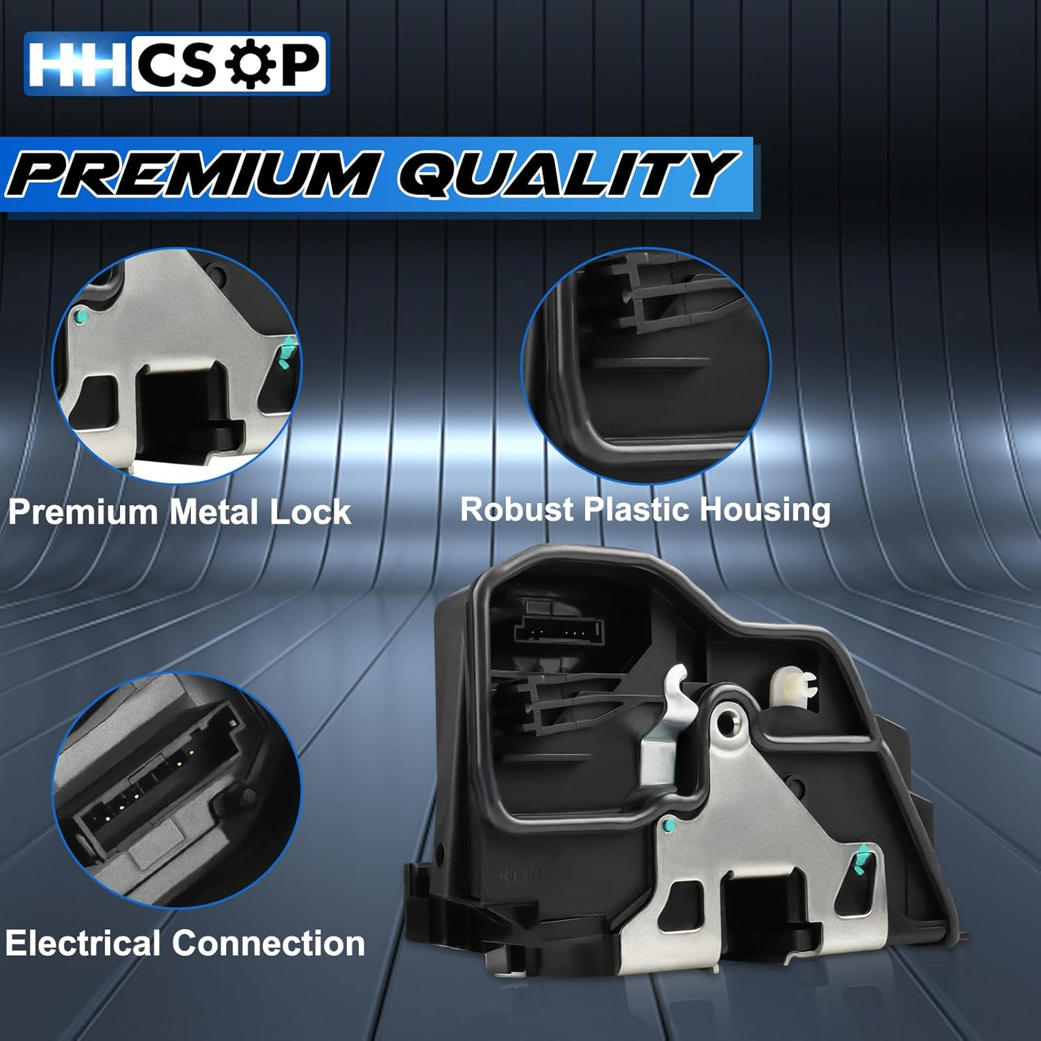 Front Right Passenger Side Power Door Lock Actuator Motor Fit for BMW 320I 323I 325I 328I 330I 335D 335I 335Xi 340I 428I 430I 528I 535D 535I 550I X1 X3 X5 X6 M5 M6 Mini Cooper Countryman 2003-2019 image number 4