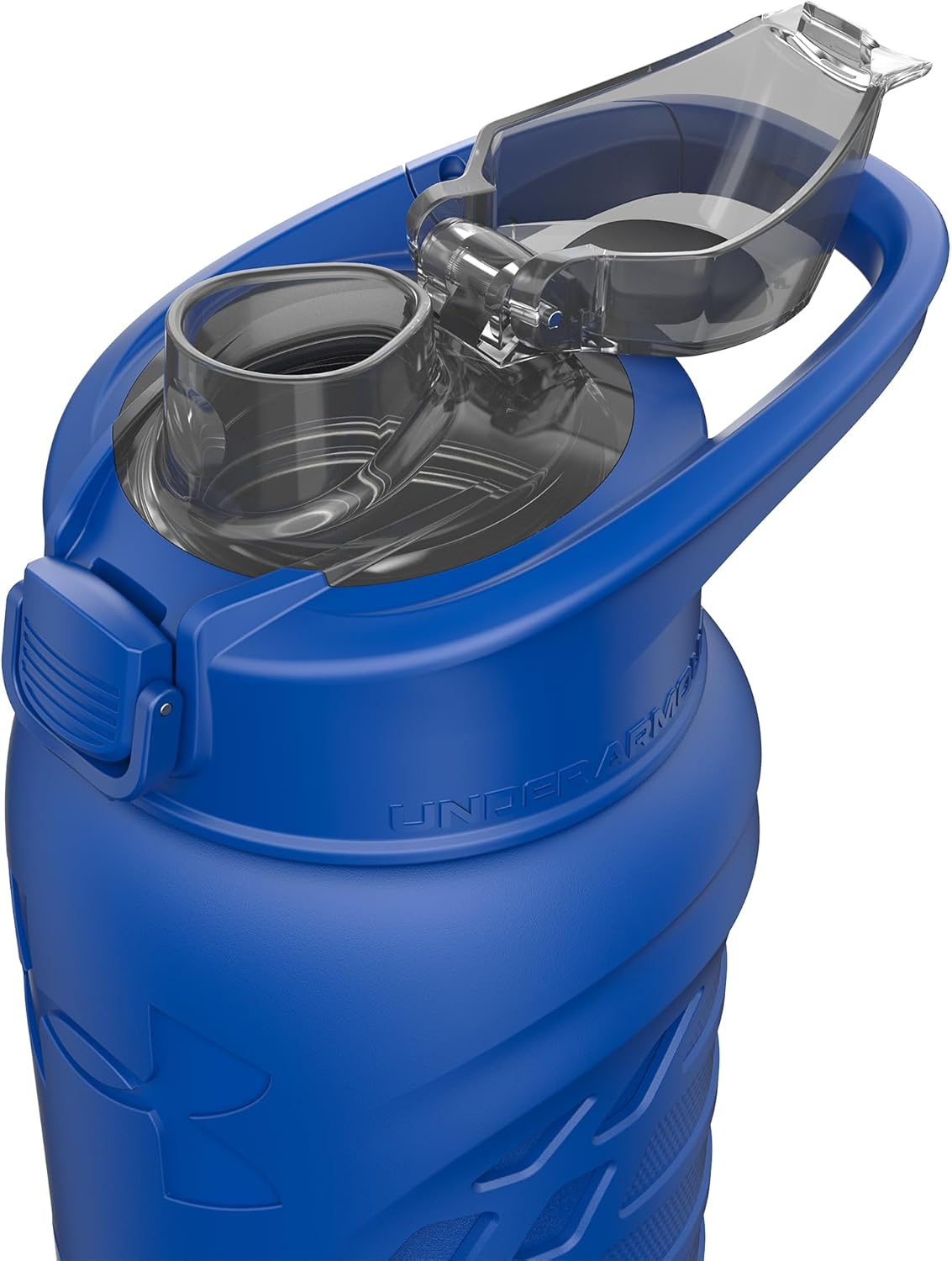 Under Armour 24Oz Stainless Steel Water Bottle, Insulated, Carabiner Easy Carry Hook, Leak Proof, Kids & Adults, All Sports, Gym - Slate Grey image number 2