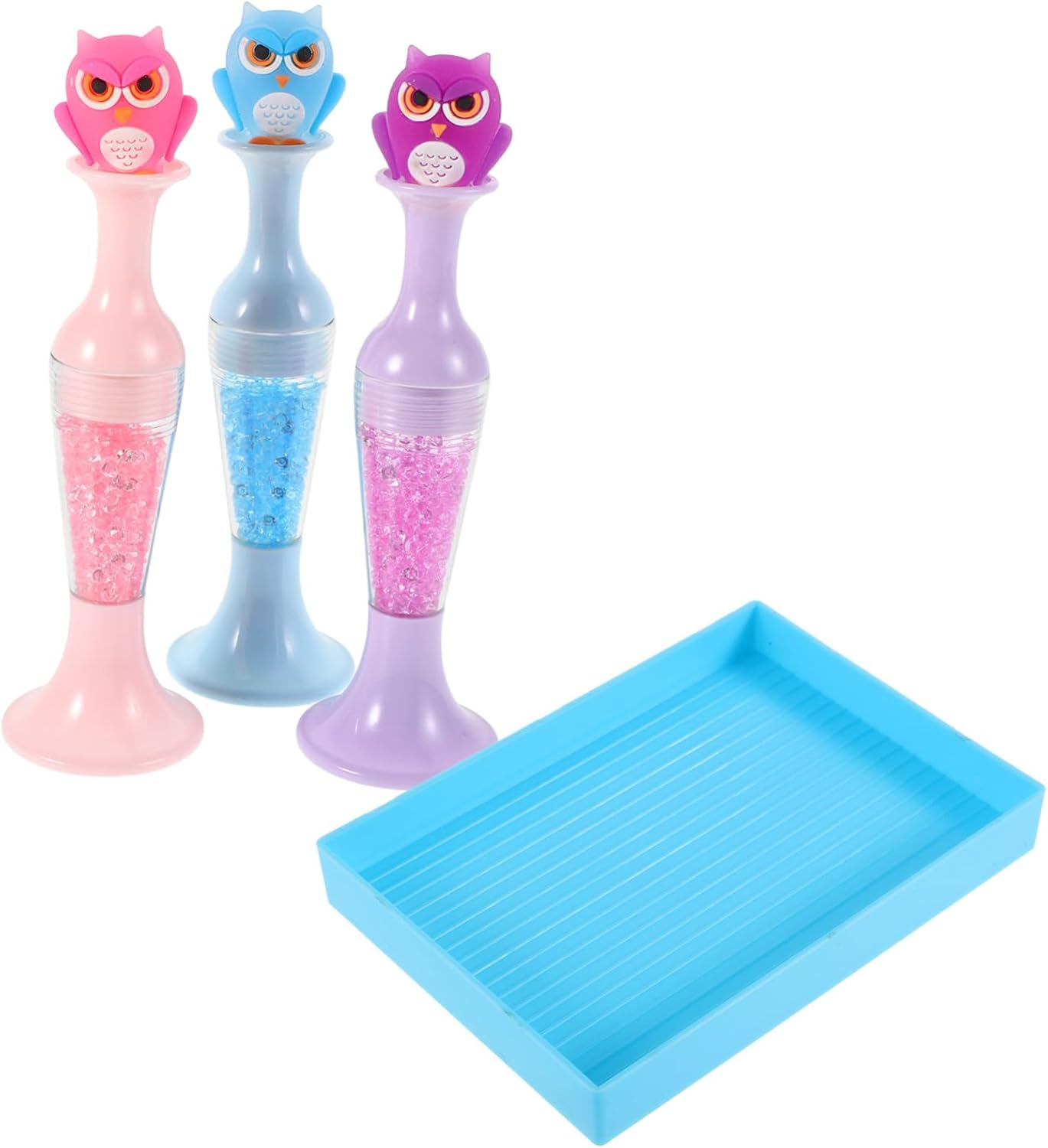 MERRYHAPY Elegant Design Painting Tools Manicure Tool Set with Tray for Diy Craft image number 6