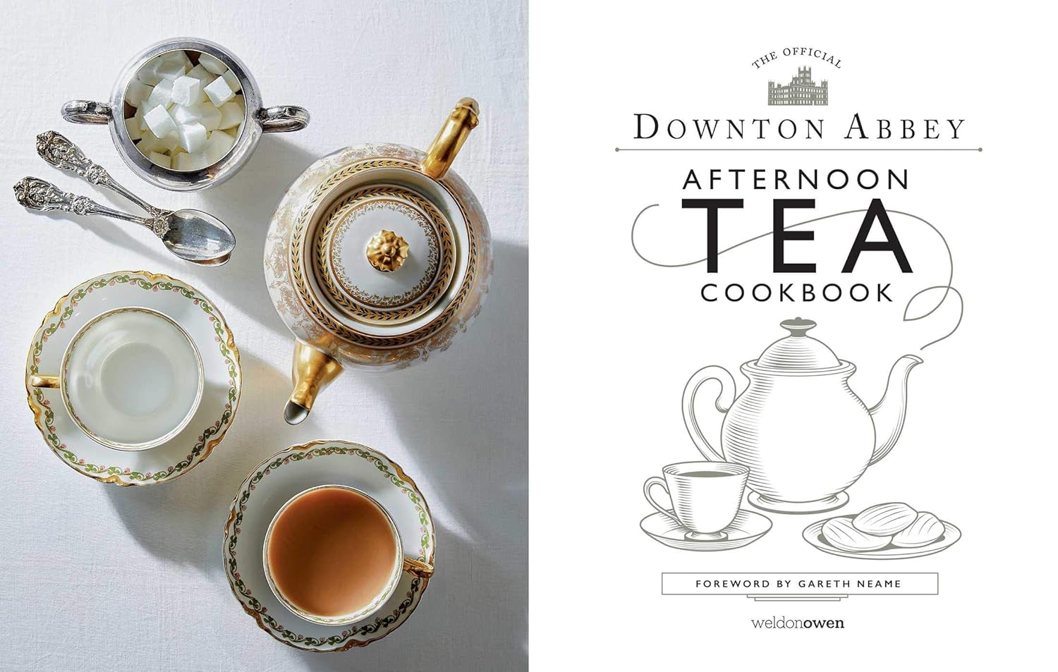 The Official Downton Abbey Night and Day Book Collection (Cocktails and Tea): | the Official Downton Abbey Afternoon Tea Cookbook | the Official ... Fans of Downton Abbey | Downton Abbey Cookery image number 4