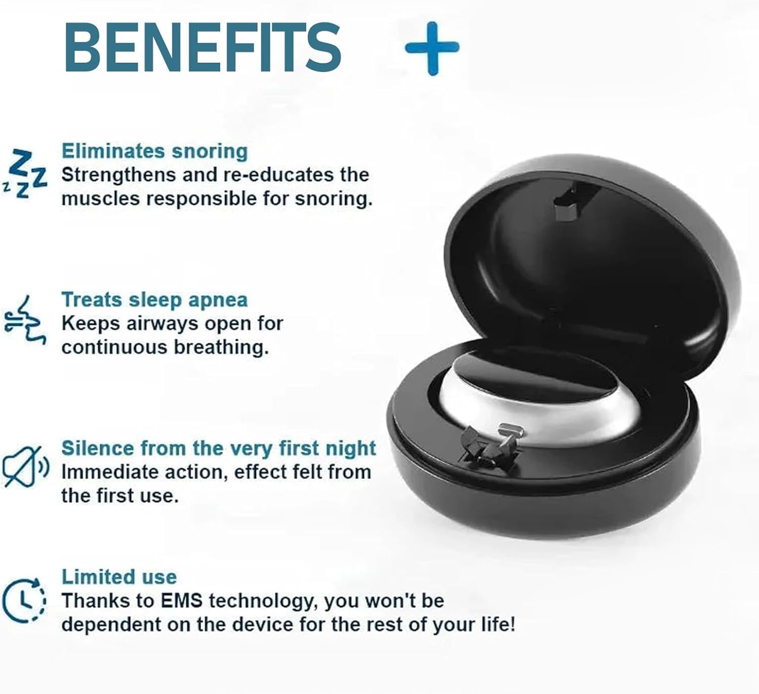 Z3 Pro Sleeping anti Snoring, Professional Anti-Snoring Device, Jeremytis anti Snoring, 3-Speed Adjustment, Smart Snoring Solution, Breathe Easy, anti Snore, Sleep Soundly image number 2