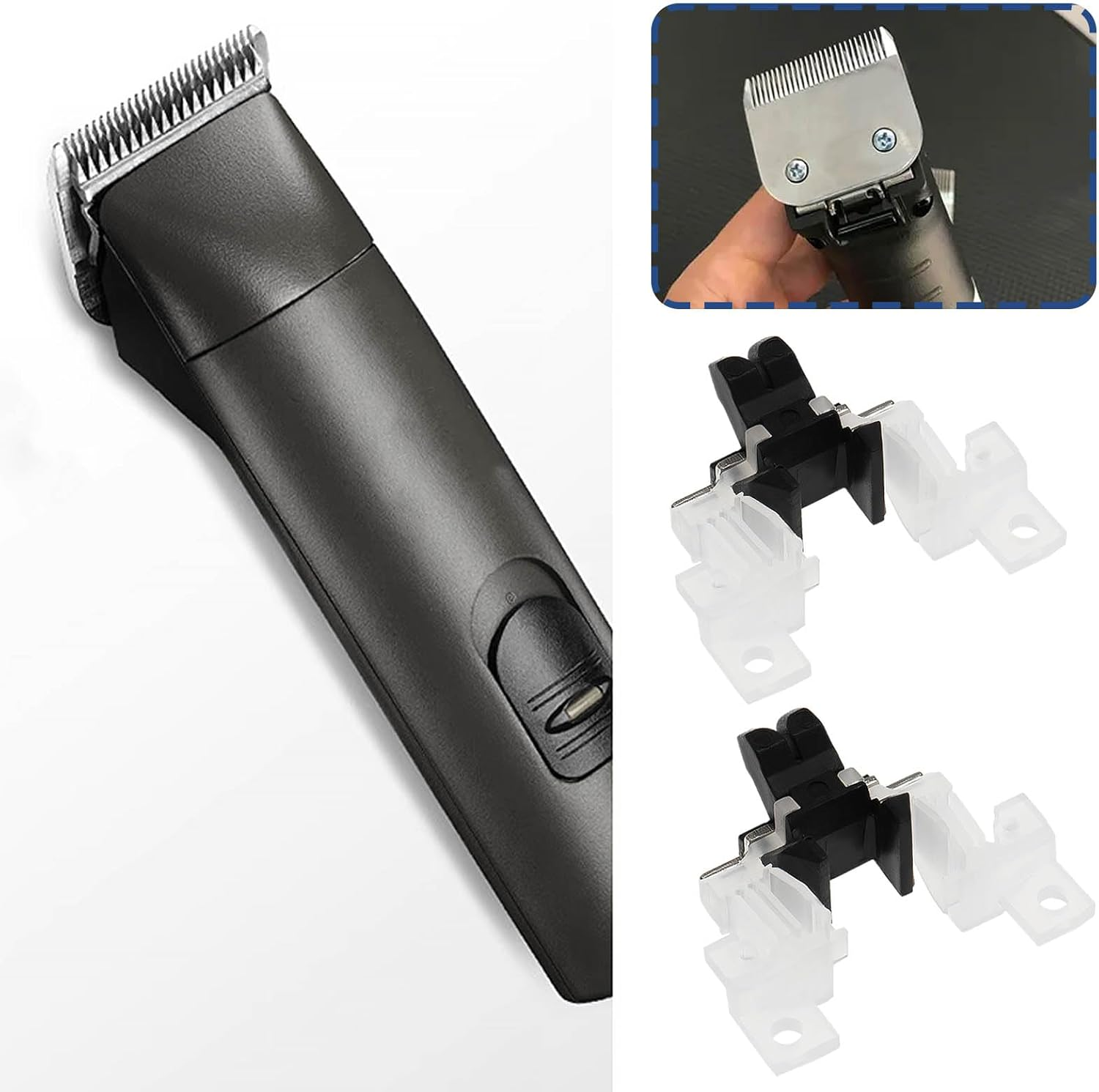 2PCS Blade Drive Assembly Lever Replacement Pet Dog'S Fur Clipper Blade Part Compatible with Andis Clippers May Be Used for AG SMC AGC AGCL Models image number 6