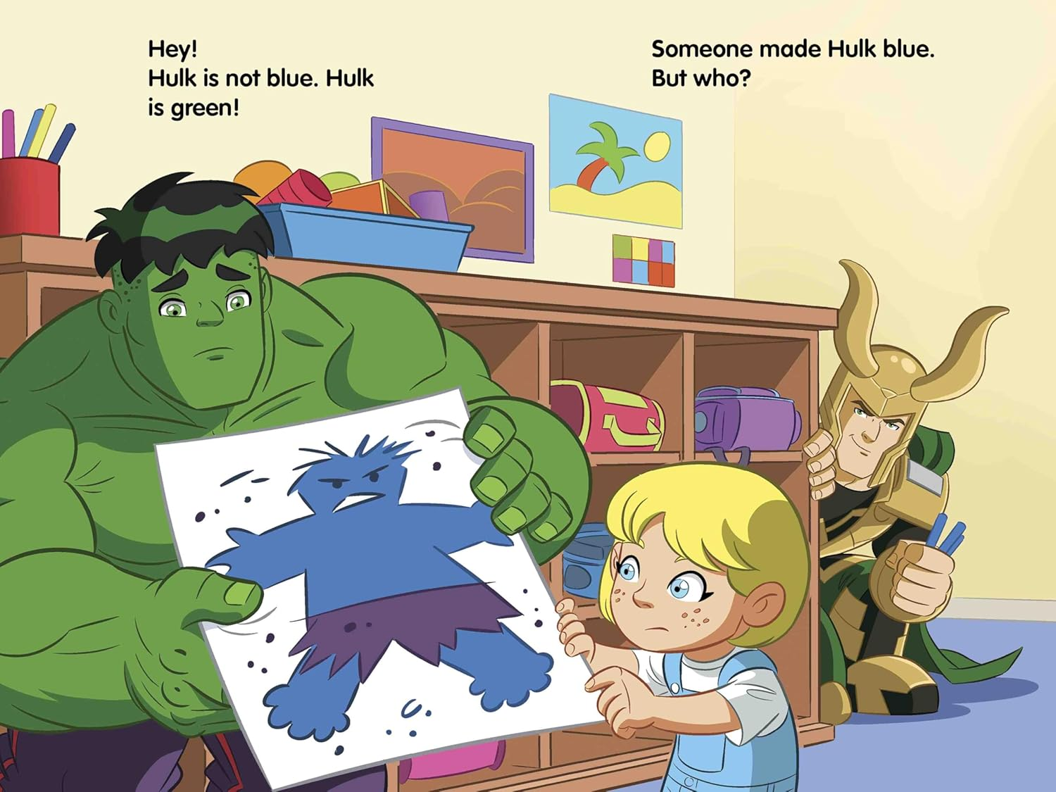 World of Reading Super Hero Adventures: Tricky Trouble!: Level Pre-1