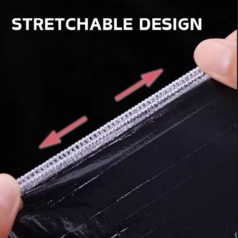 50 PCS Disposable Small Animal Cage Liners, Hamster Tray Liner,Rabbit Tray Film Liner,Clear Plastic Box Liner Guinea,Pig Cage Toilet Plastic Film(13.78 * 9.84 Inch) image number 3