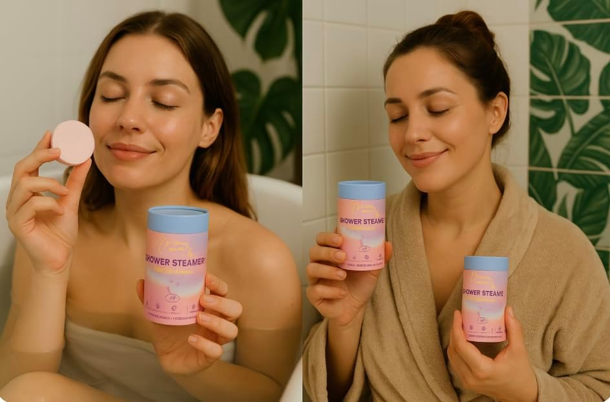 Ordinary Glimmers Shower Steamers; Lavendar, Citrus, Eucalyptus and Mint; Sampler