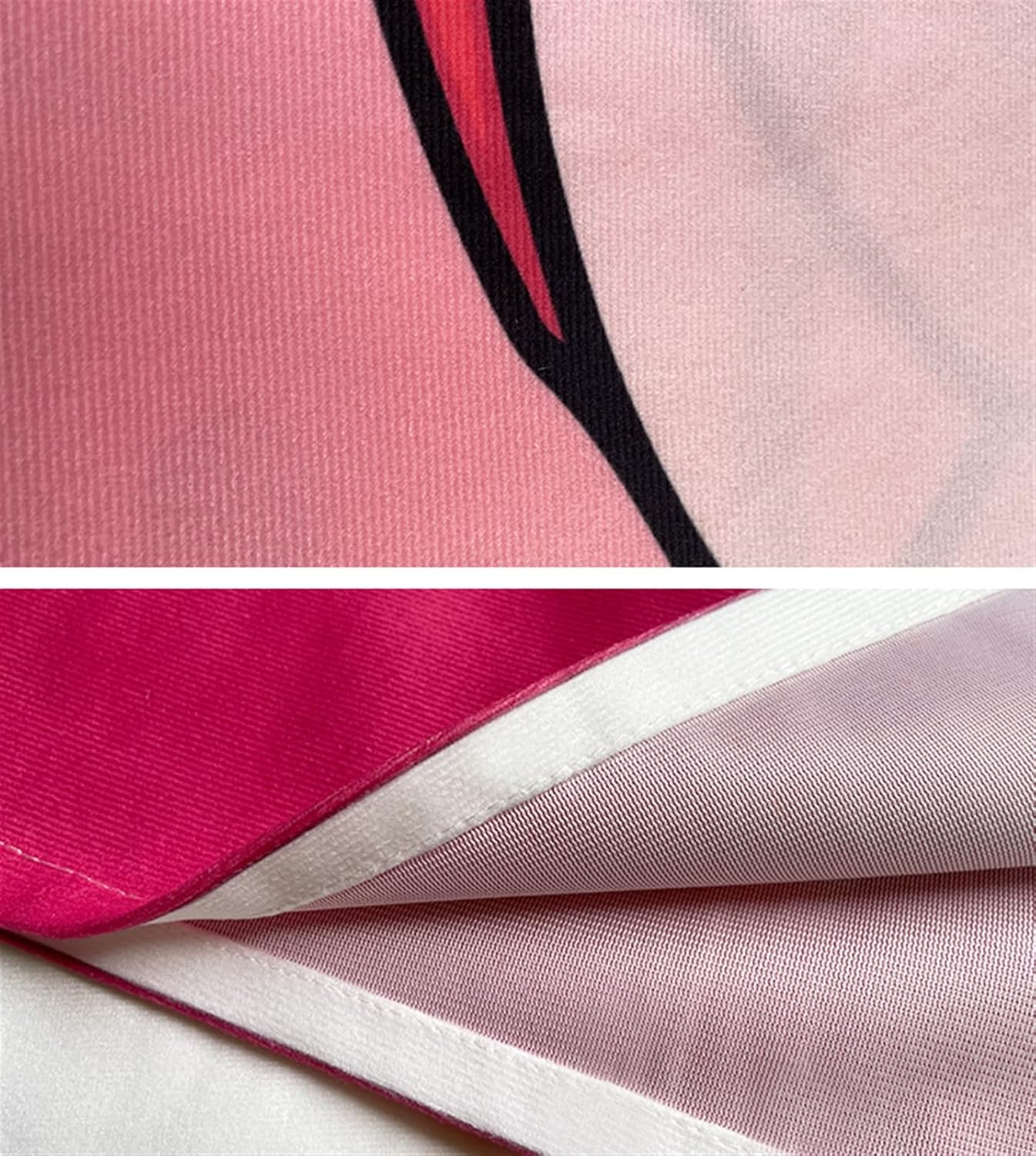 SK Studio Cabinet Curtains for Shelves, Privacy Closet Curtain Dust-Proof Window Shades for Kitchen Storage Room, No Tools No Drill Beige, 39" W X 71" H image number 2