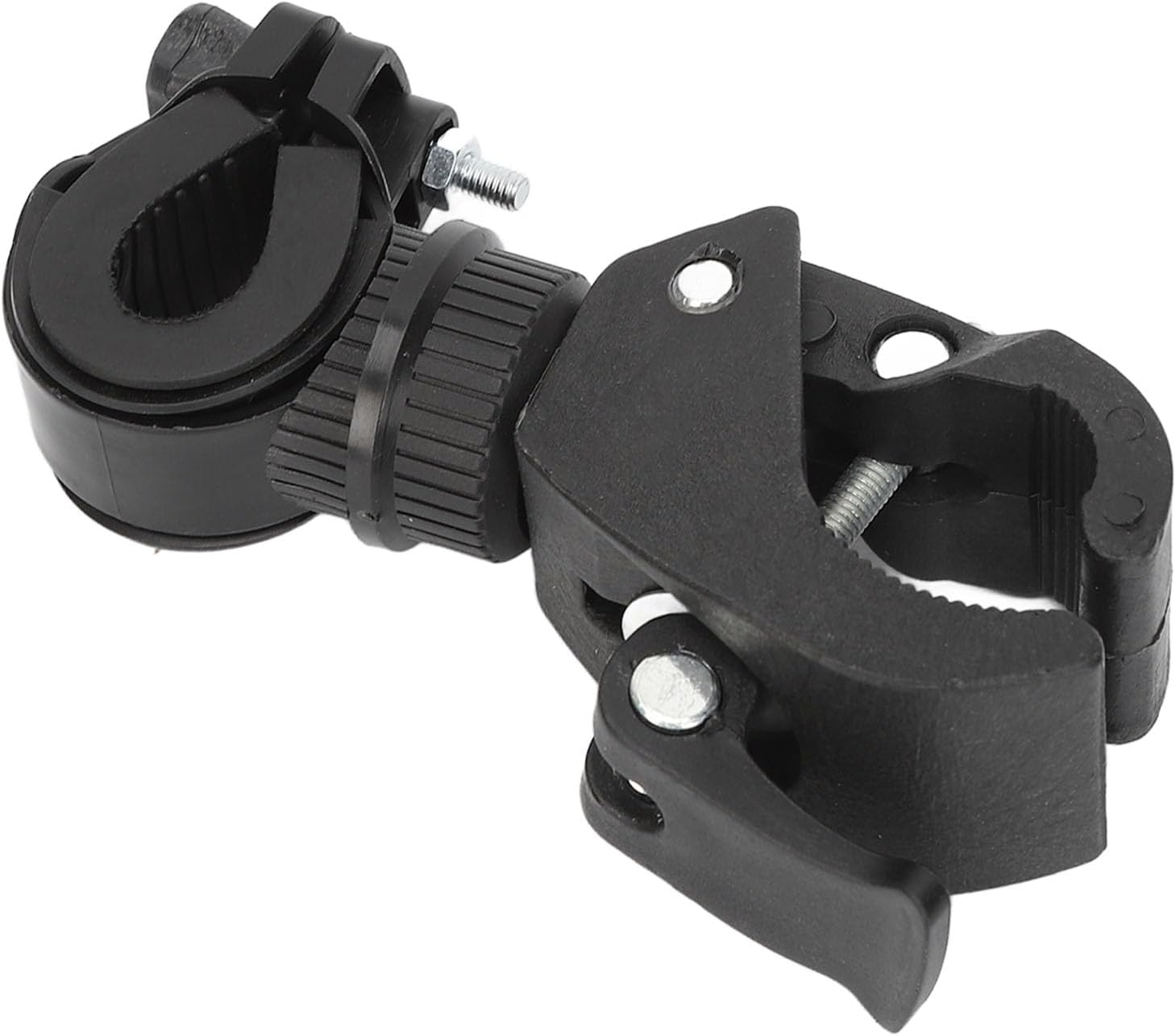 Cane Holder for Walker, 2 Sets 360&deg; Rotation Universal Adjustable Walking Stick Holder, Walking Stick Rack Wheelchair Accessories for Seniors Wheelchairs, Walker Rollator image number 5