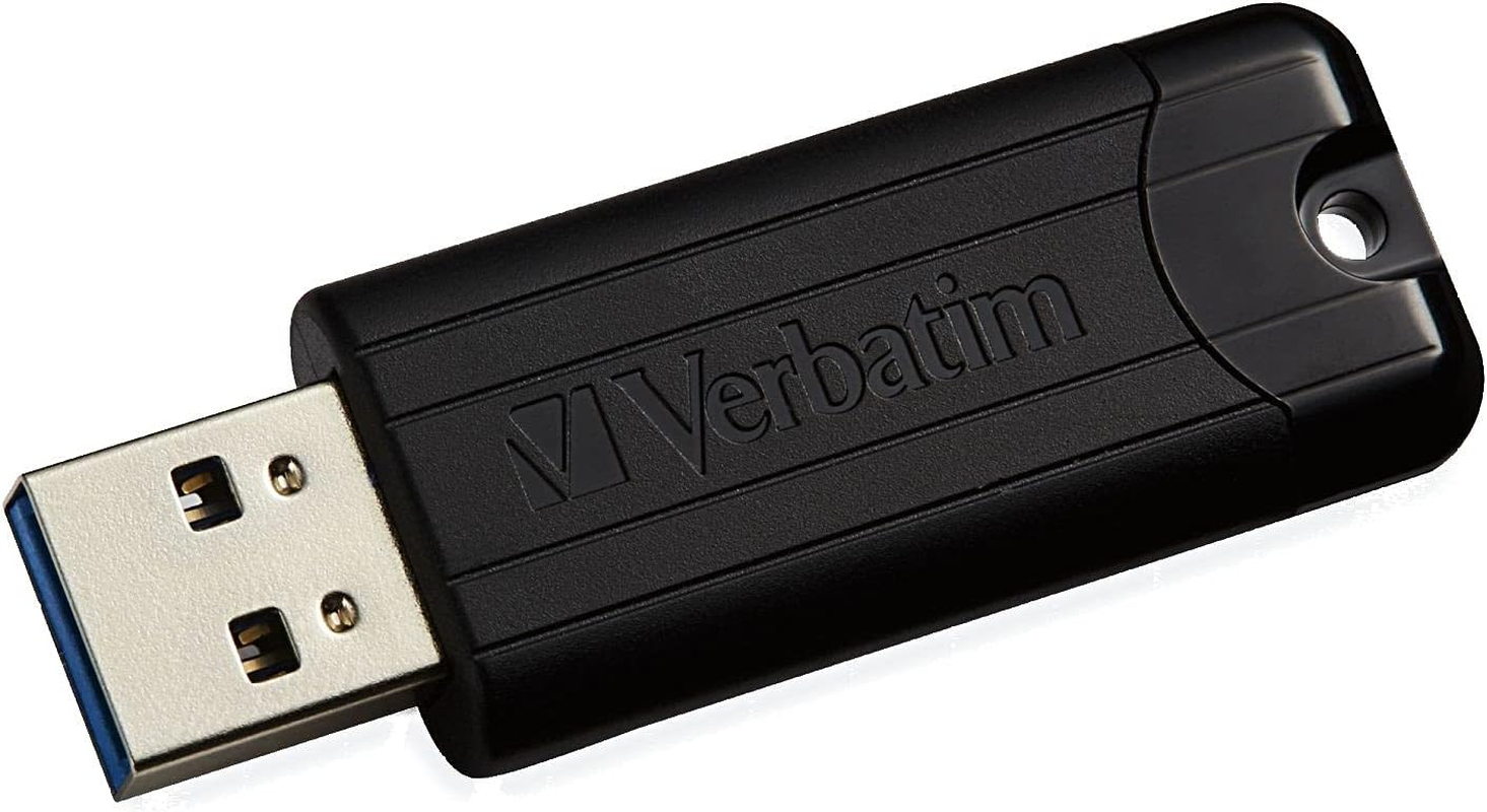 Verbatim Store'N'Go Pinstripe USB 3.0 Drive 64GB (Black)