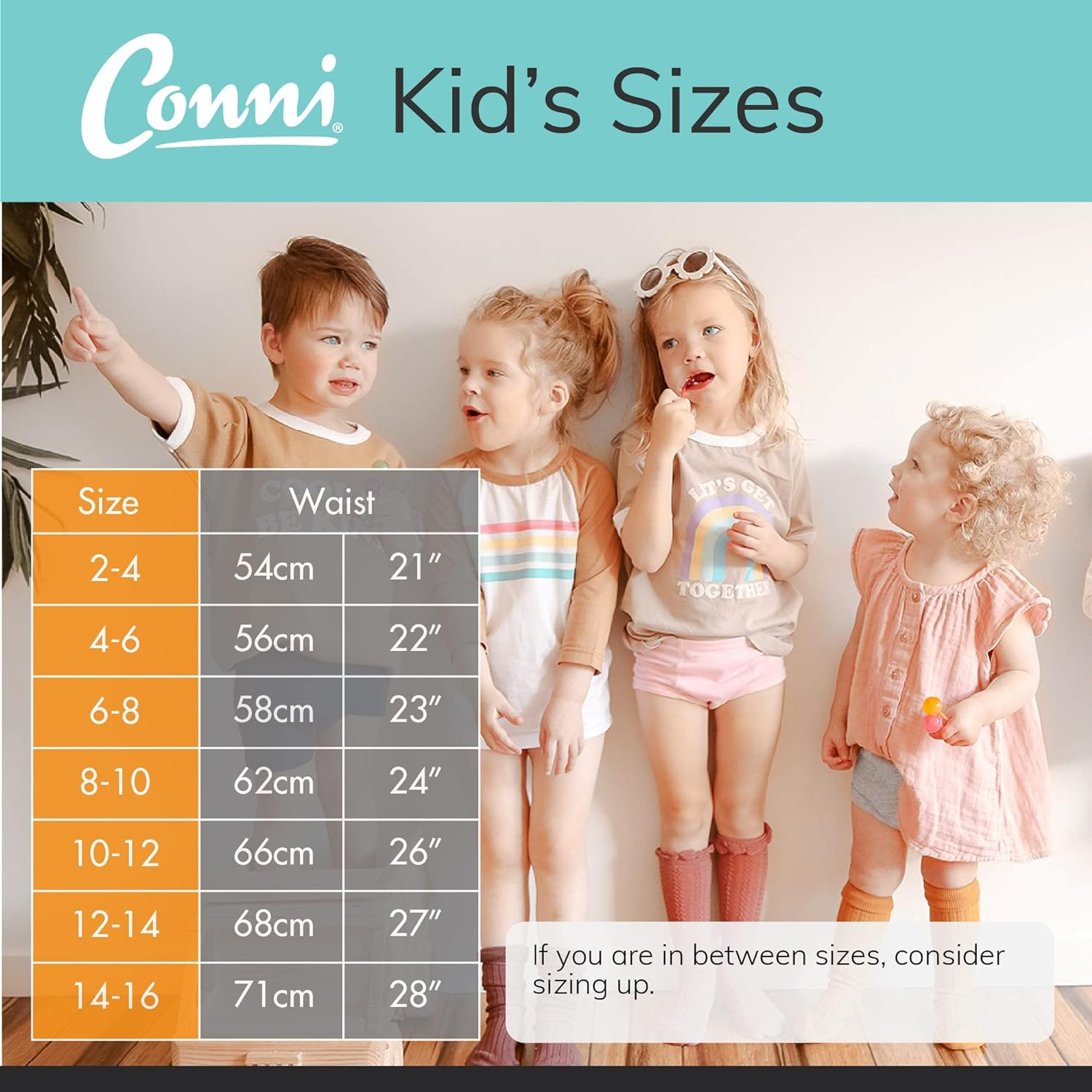 Conni Kids Tackers Sport Washable Pull up Boxer Pants for Potty Training and Youth Incontinence, Navy, Size 12-14 image number 5