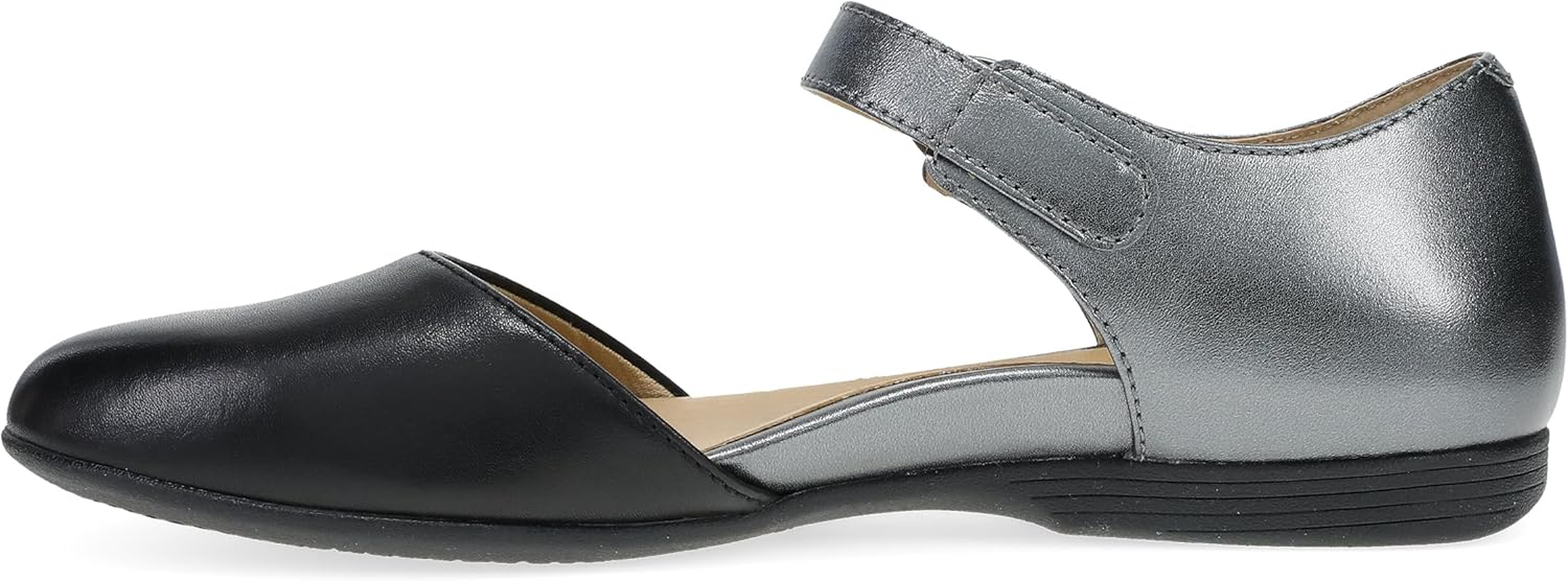 Dansko Liv D'Orsay Mary Jane Flats for Women - Arch Support, Soft Leather, Adjustable Buckle, All-Day Comfort, Quality Construction image number 3