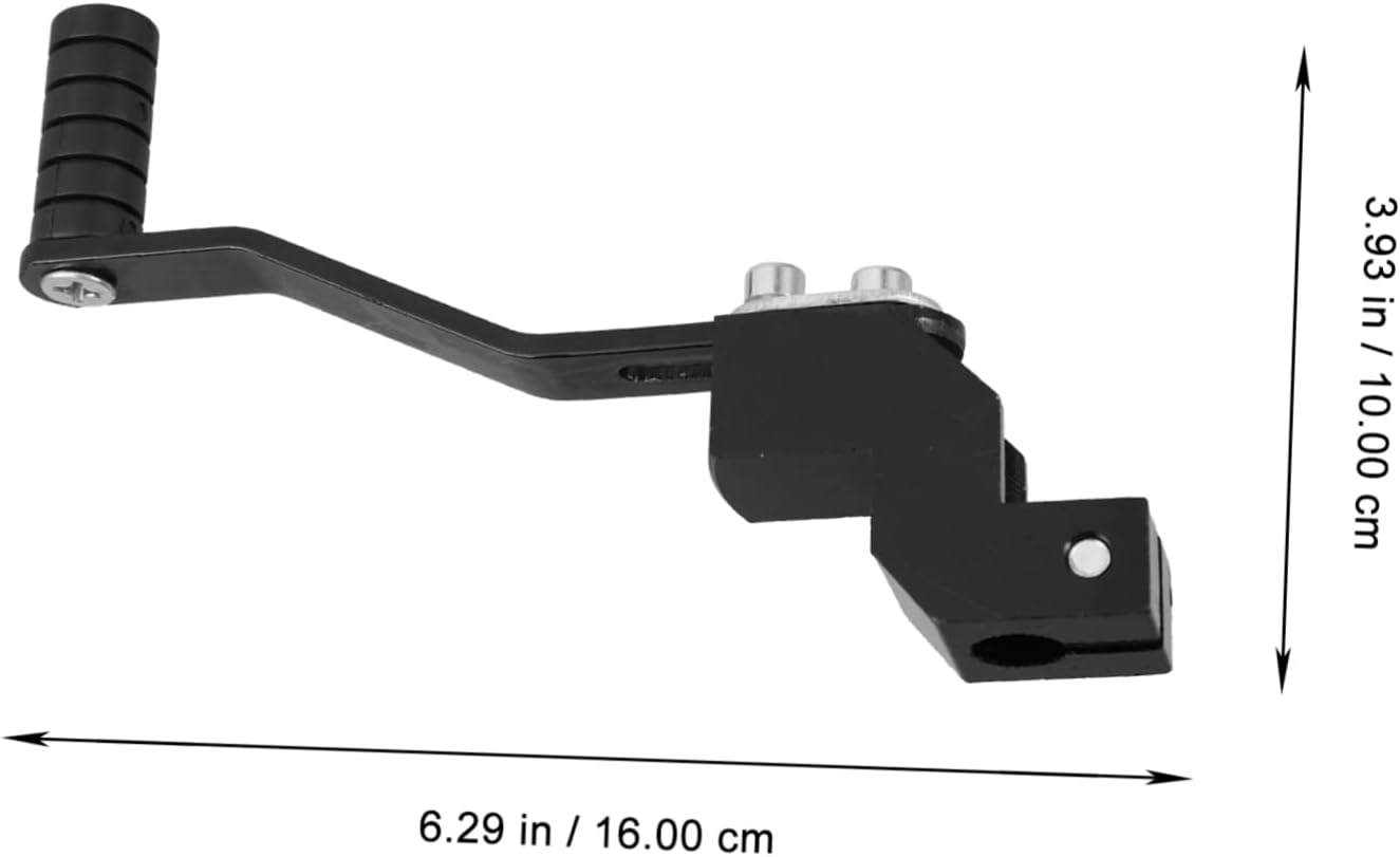 PLAFOPE Motorcycle Gear Shifter Lever and Shift Pedal Lever Black Modified Replacement for Motorbike Controls Suitable for Seasons image number 2