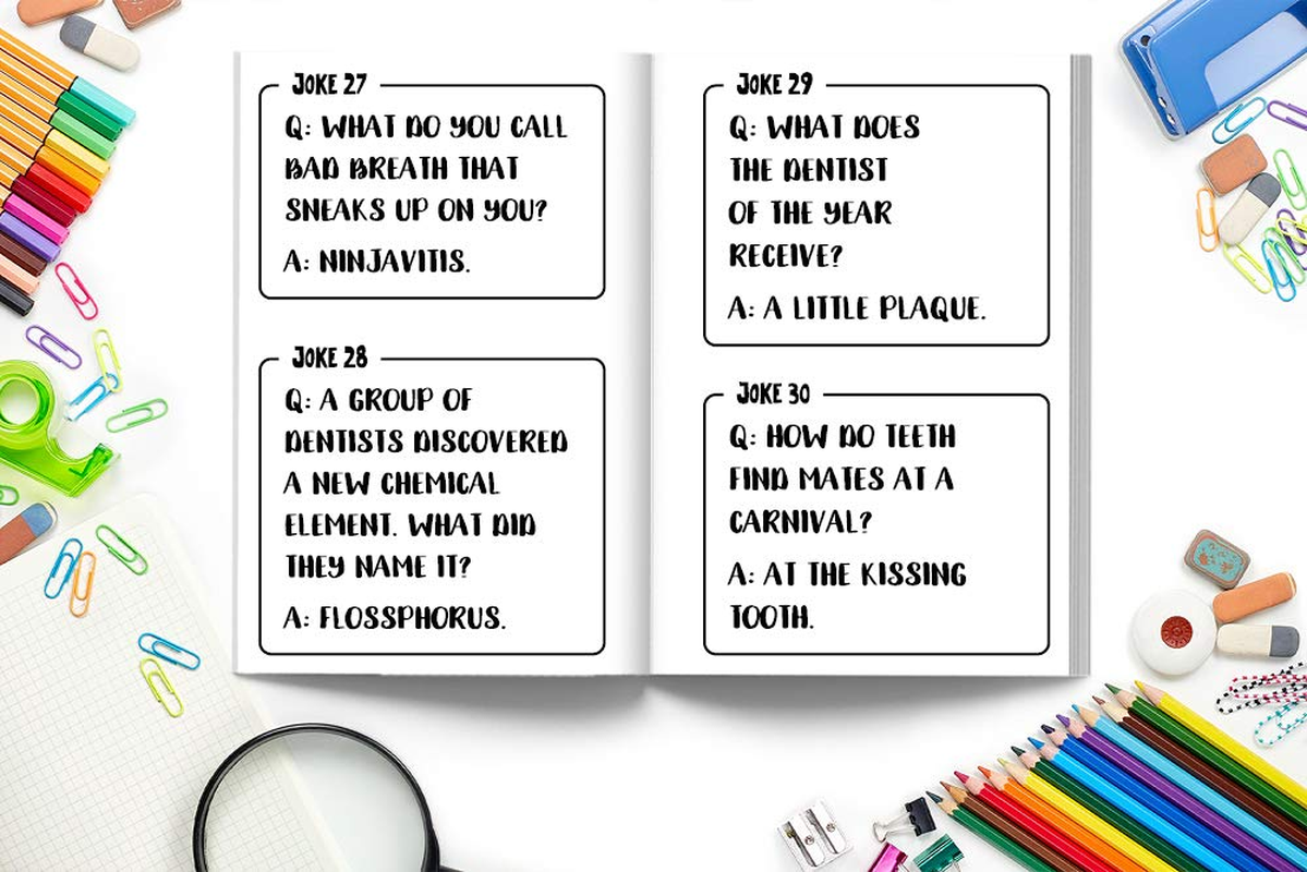 Dental Joke Book: 200 Funny Jokes for Dentists & Dental Hygienists & Assistants