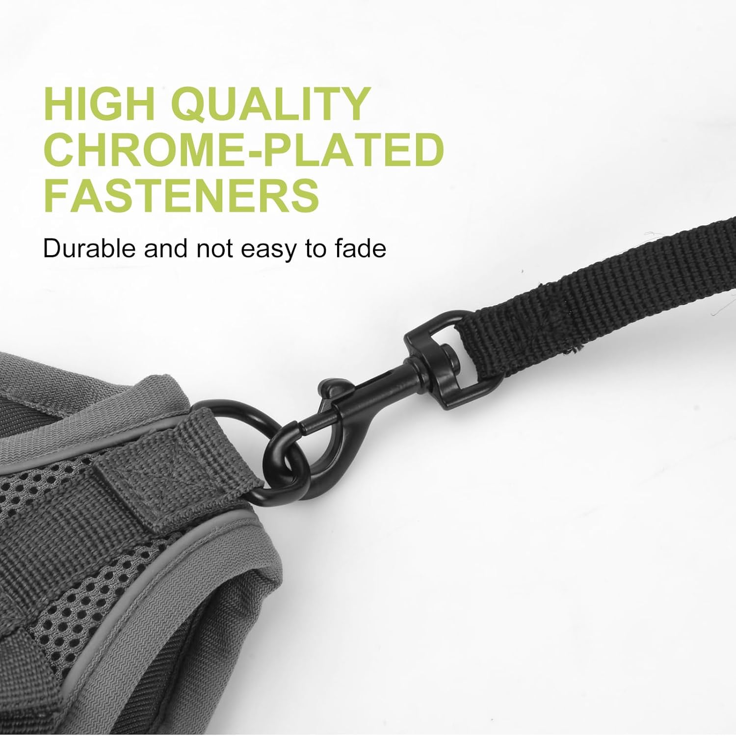 Dog Harness for No Medium and Large Dogs, Breathable Dog Chest Harness with 1.5 M Lead, Soft Pet Harness, Vest, Reflective, Puppy Harness, Adjustable for Training, Walking (XL) image number 4