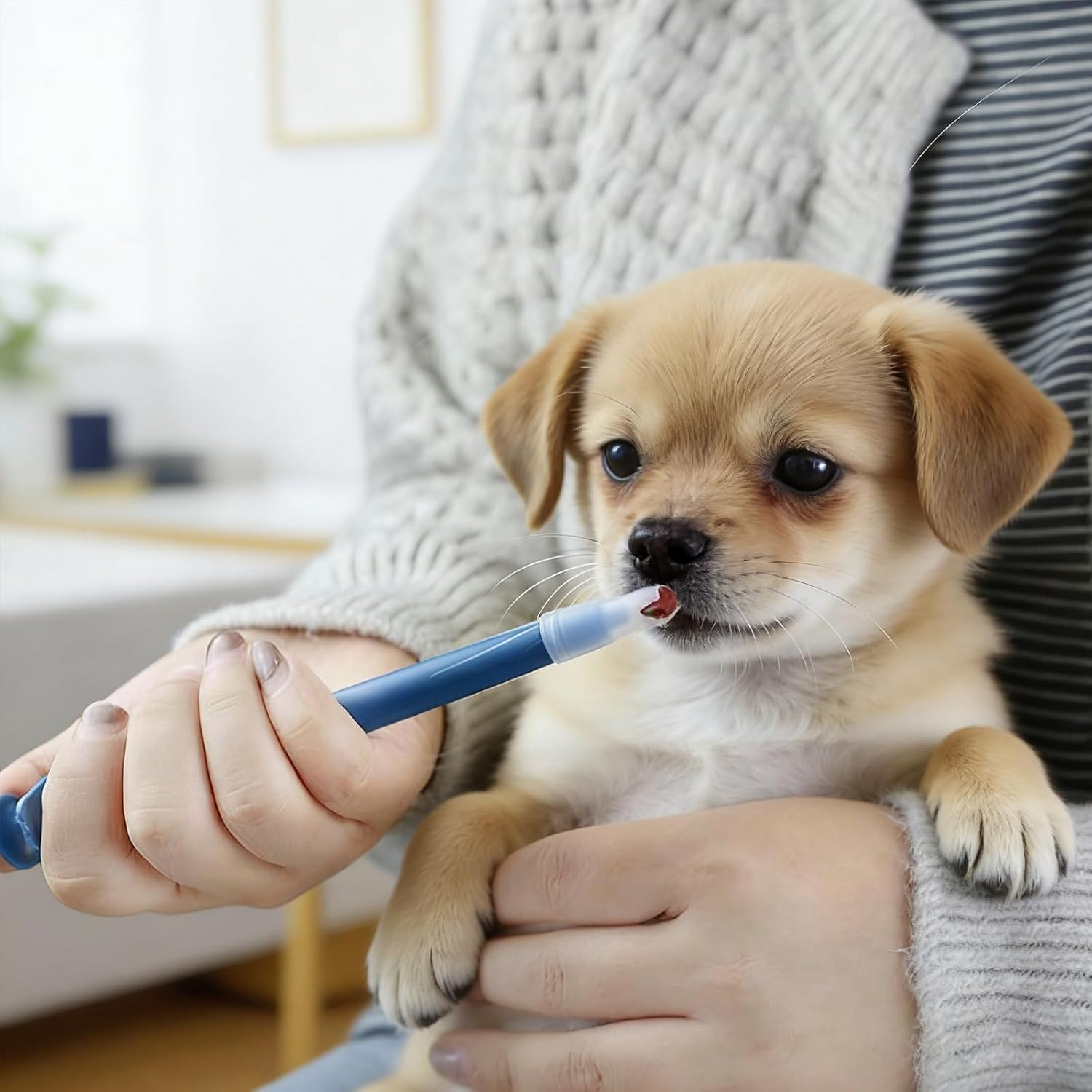 Pill Dispenser for Animals, Pet Pill Popper, Pill Pusher for Cats, Durable, Handy Pet Pill Shooter for Cats and Small Dogs image number 2