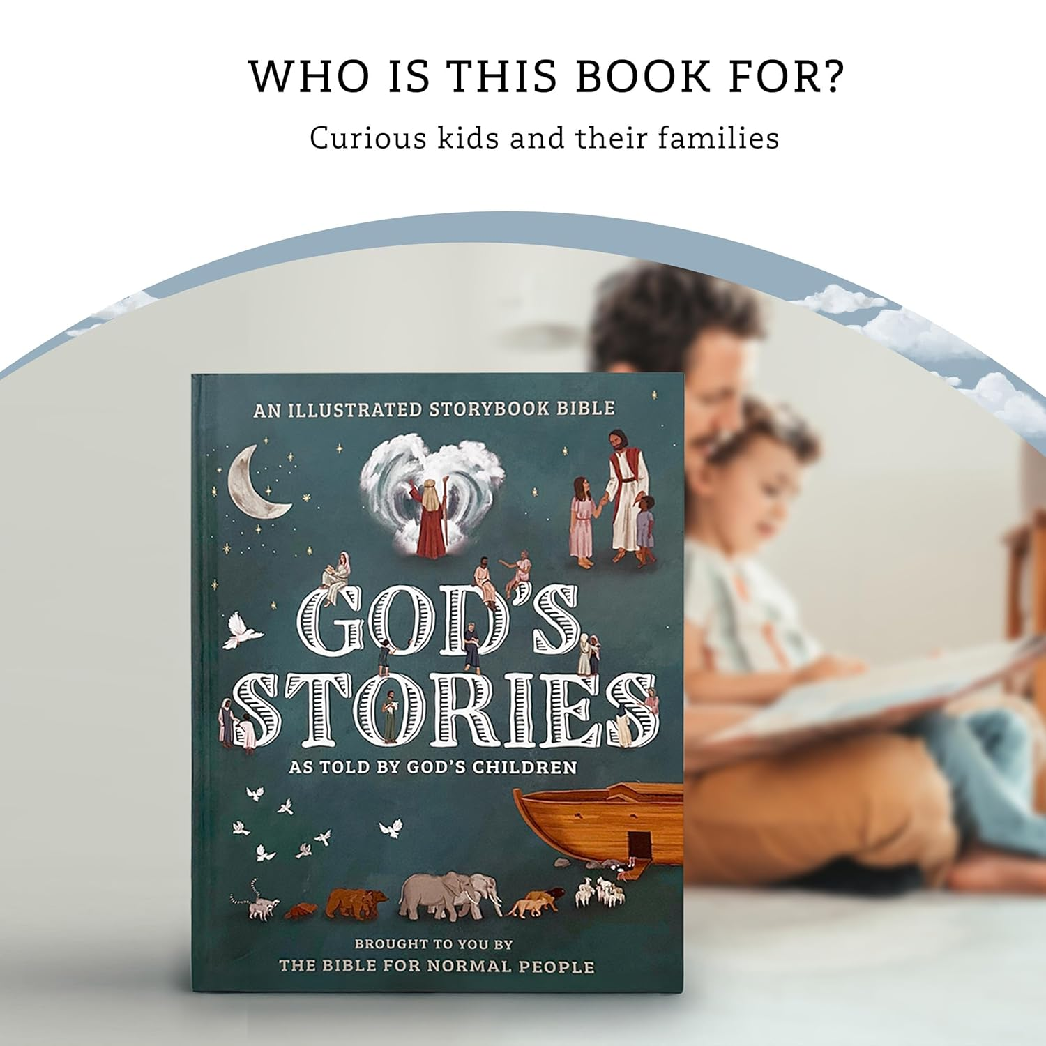 God'S Stories as Told by God'S Children - Illustrated Bible Story Book for Children, Kids & Toddlers - Religious Gifts for Christians image number 2