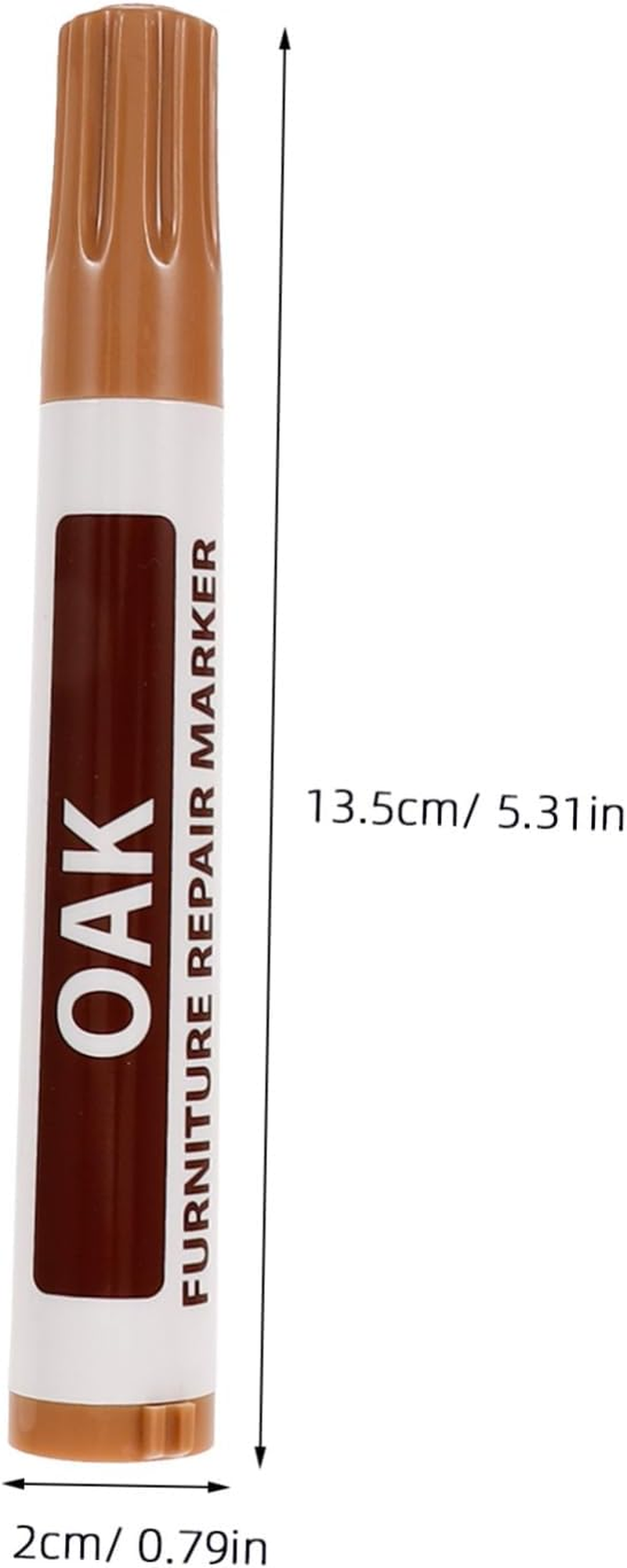 Jojofuny 8Pcs Touch-Up Markers for Furniture Portable Paint Pens for Hardwood Floor Scratch Repair Kit image number 2