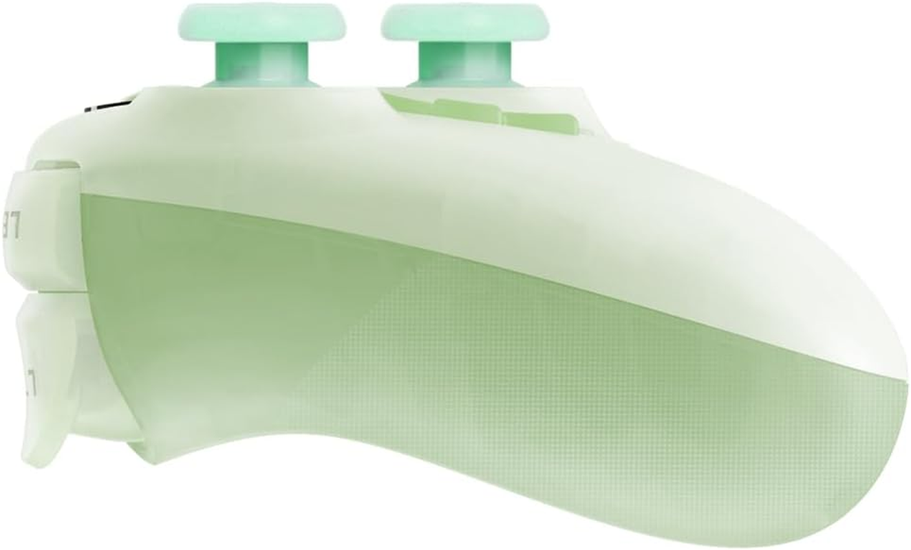 8Bitdo Ultimate Mini Wired Controller for Xbox with RGB Lighting Fire Ring, Hall Effect Joysticks and Triggers, for Xbox Series X|S, Xbox One, Windows 10/11 - Officially Licensed (Translucent Green) image number 1