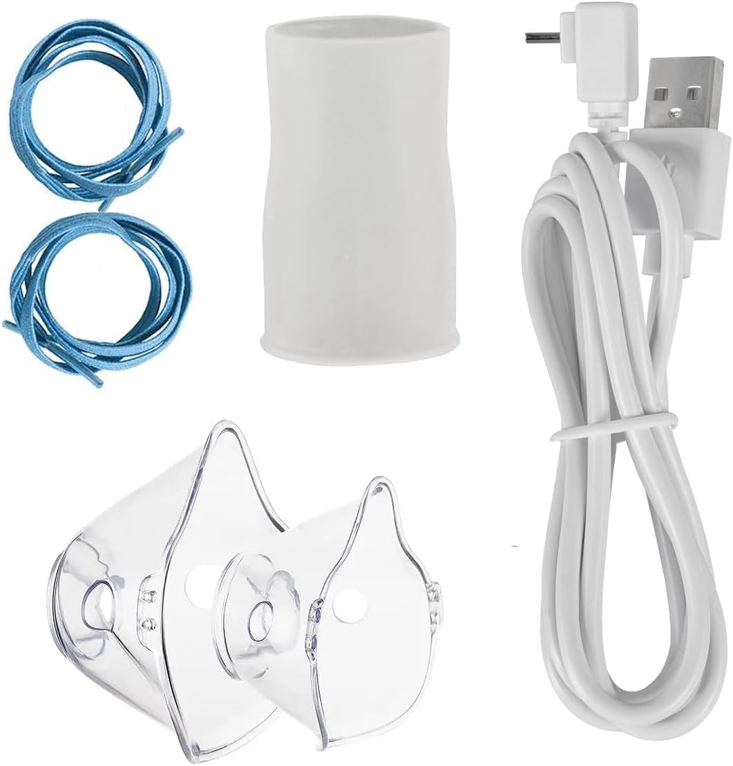 Djmed Ultrasonic Handheld Nebulizer, Mesh Nebuliser, Small, Quite image number 1