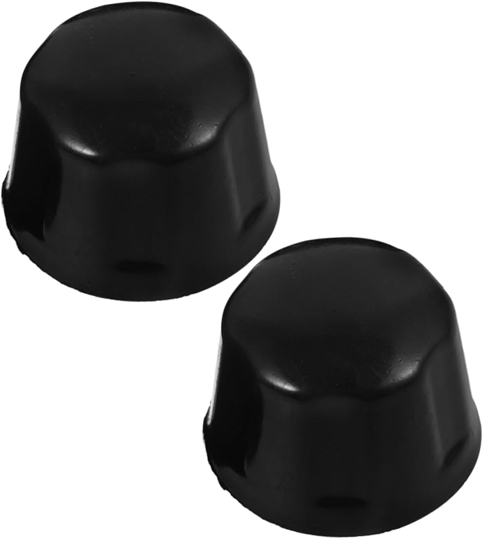 COMPUKAS 2Pcs ATV Wheel Hub Rubber Caps for Trailers and Go-Karts Rubber Dust Cover for Enhanced Wheel Easy Installation for ATV Accessories image number 2